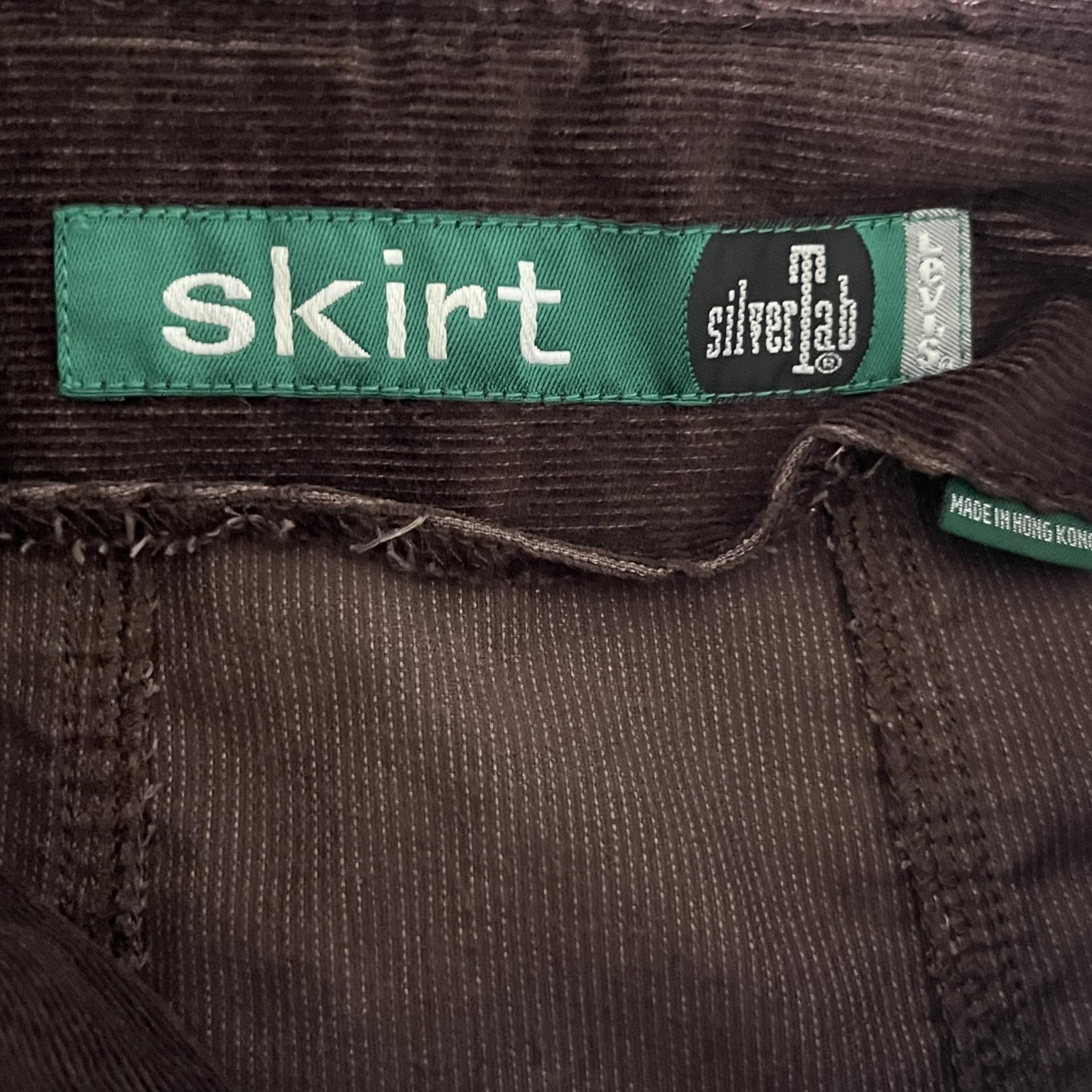 [ WOMAN ] LEVI'S SilverTab Corduroy Mini Skirt