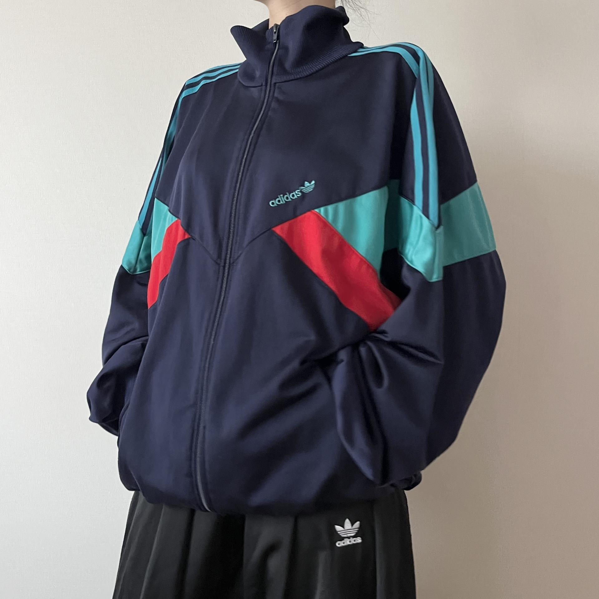 [ UNISEX ] ADIDAS Adidas 80s-90s Old School Track Jersey Jacket