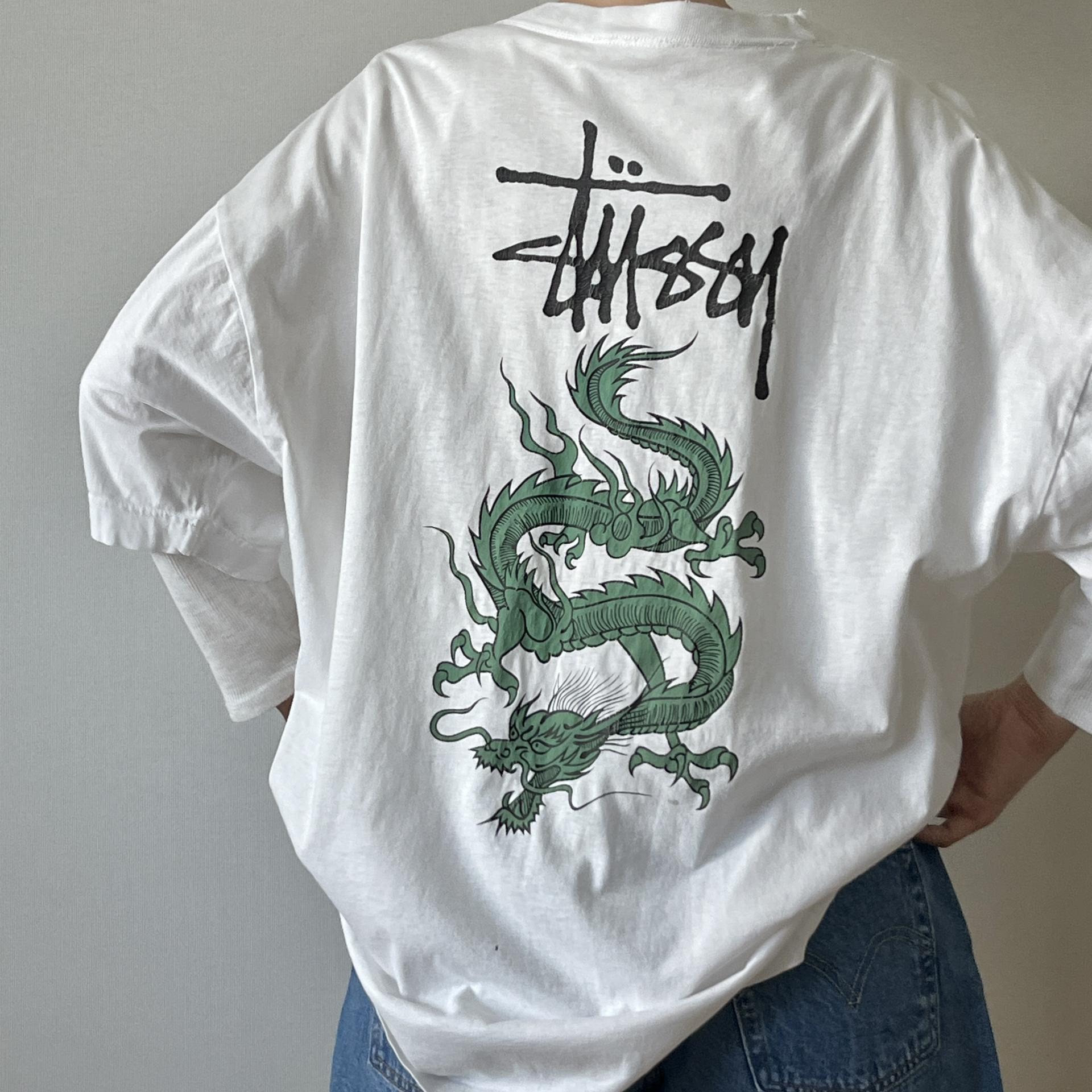 [ WOMAN ] STUSSY Dragon T-Shirt