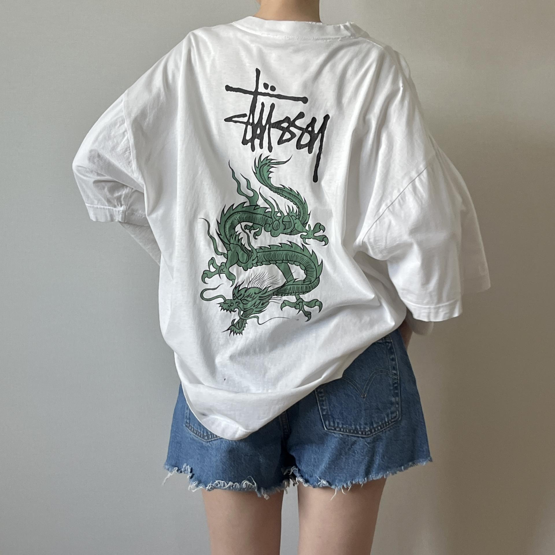 [ WOMAN ] STUSSY Dragon T-Shirt