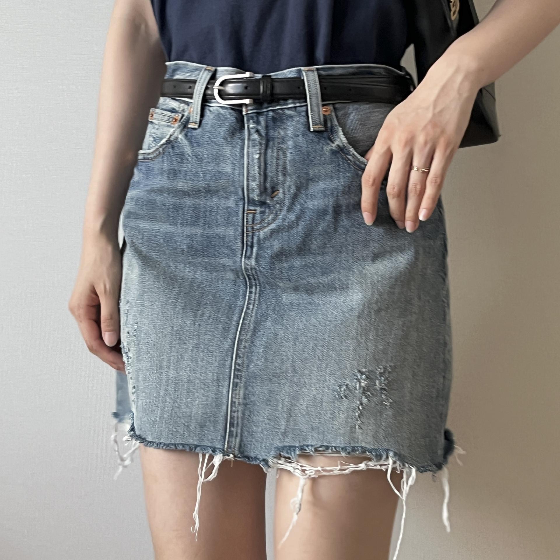 [ WOMAN ] LEVI'S Original Denim Mini Skirt