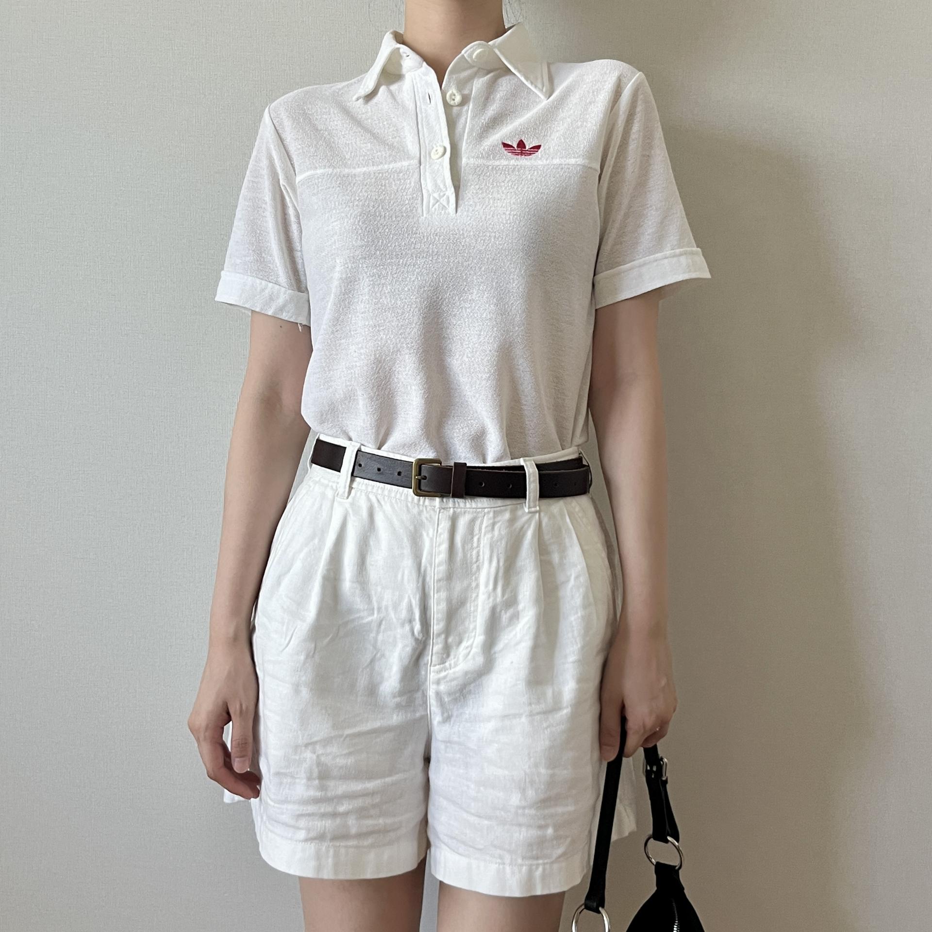 [ WOMAN ] ADIDAS 80's pk T-Shirt