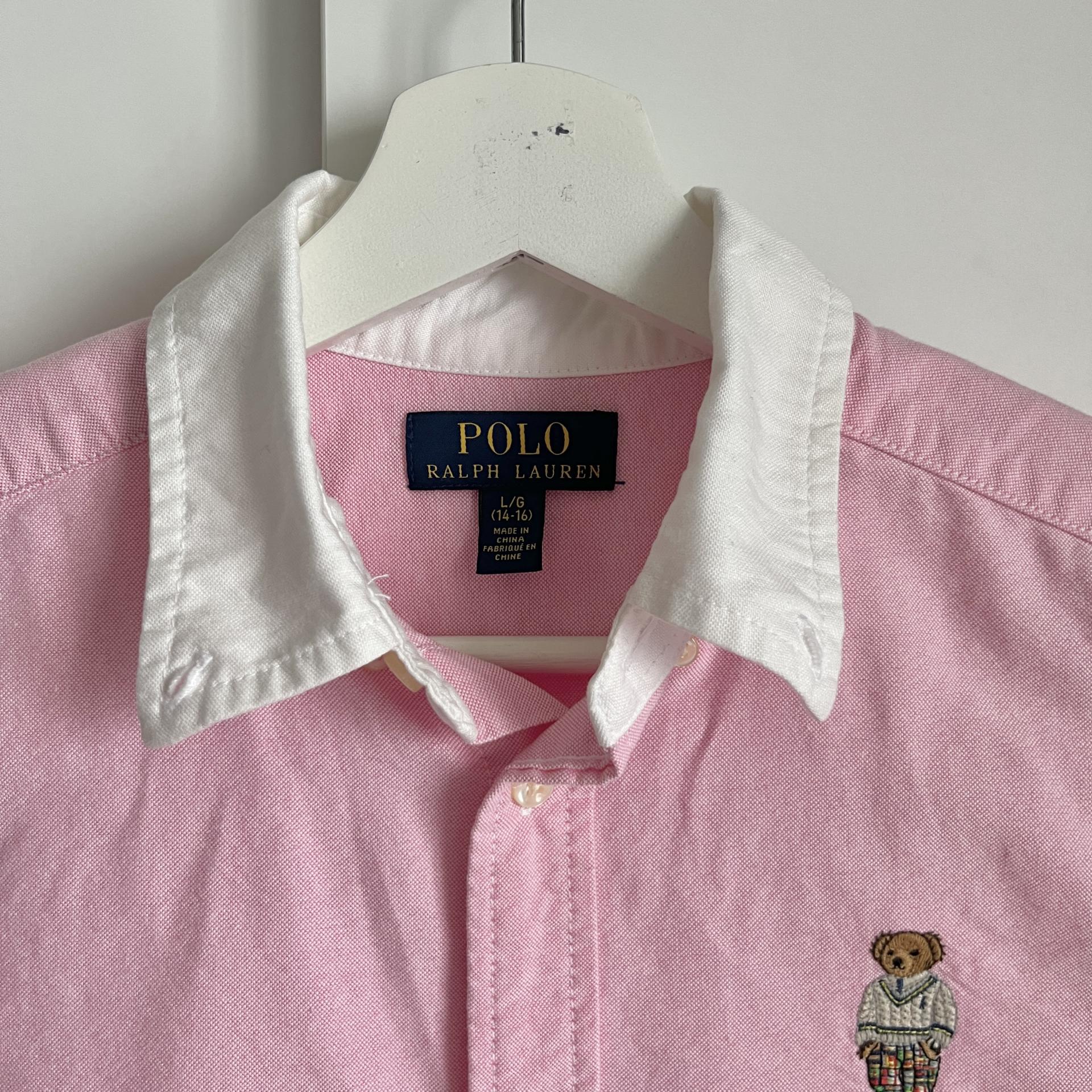 [ WOMAN ] Polo Ralph Lauren Bear cotton 100% Shirt
