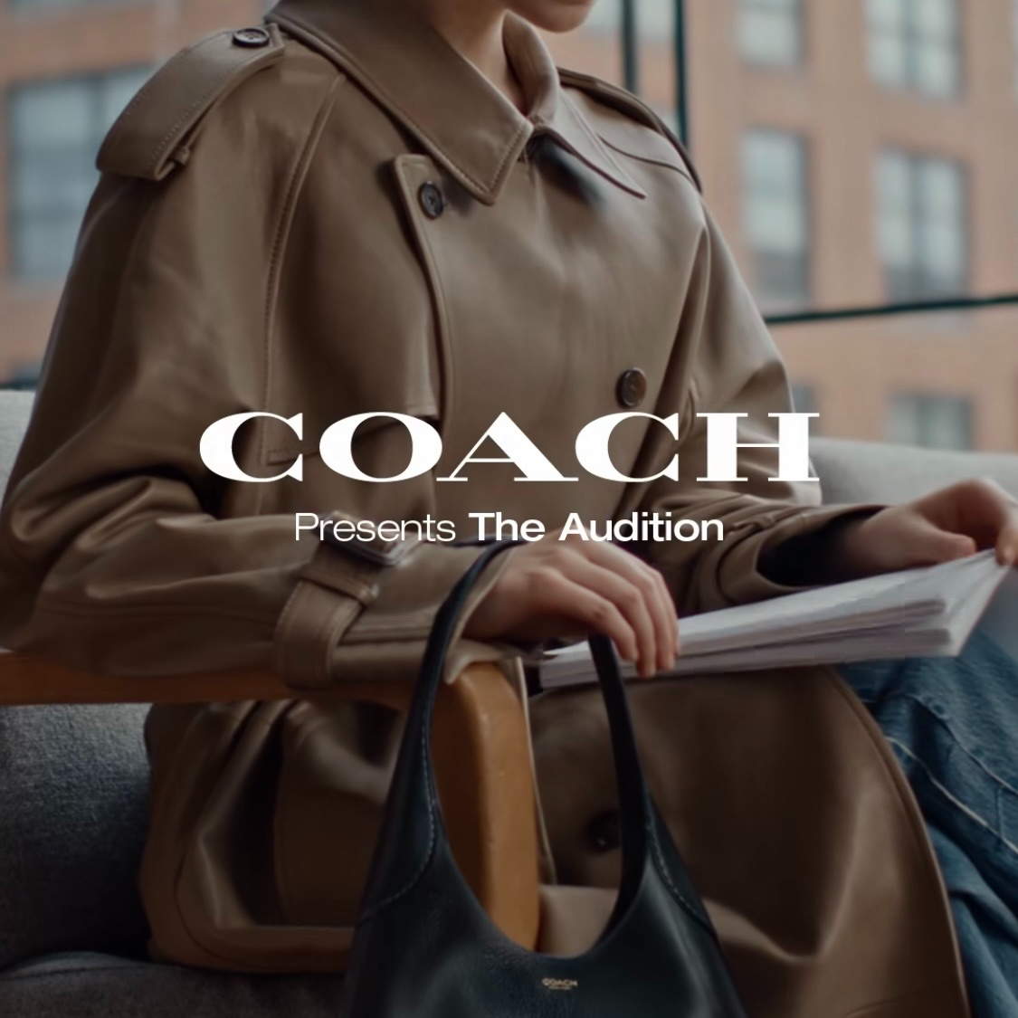 [ ACC ] COACH Jacquard Pouch