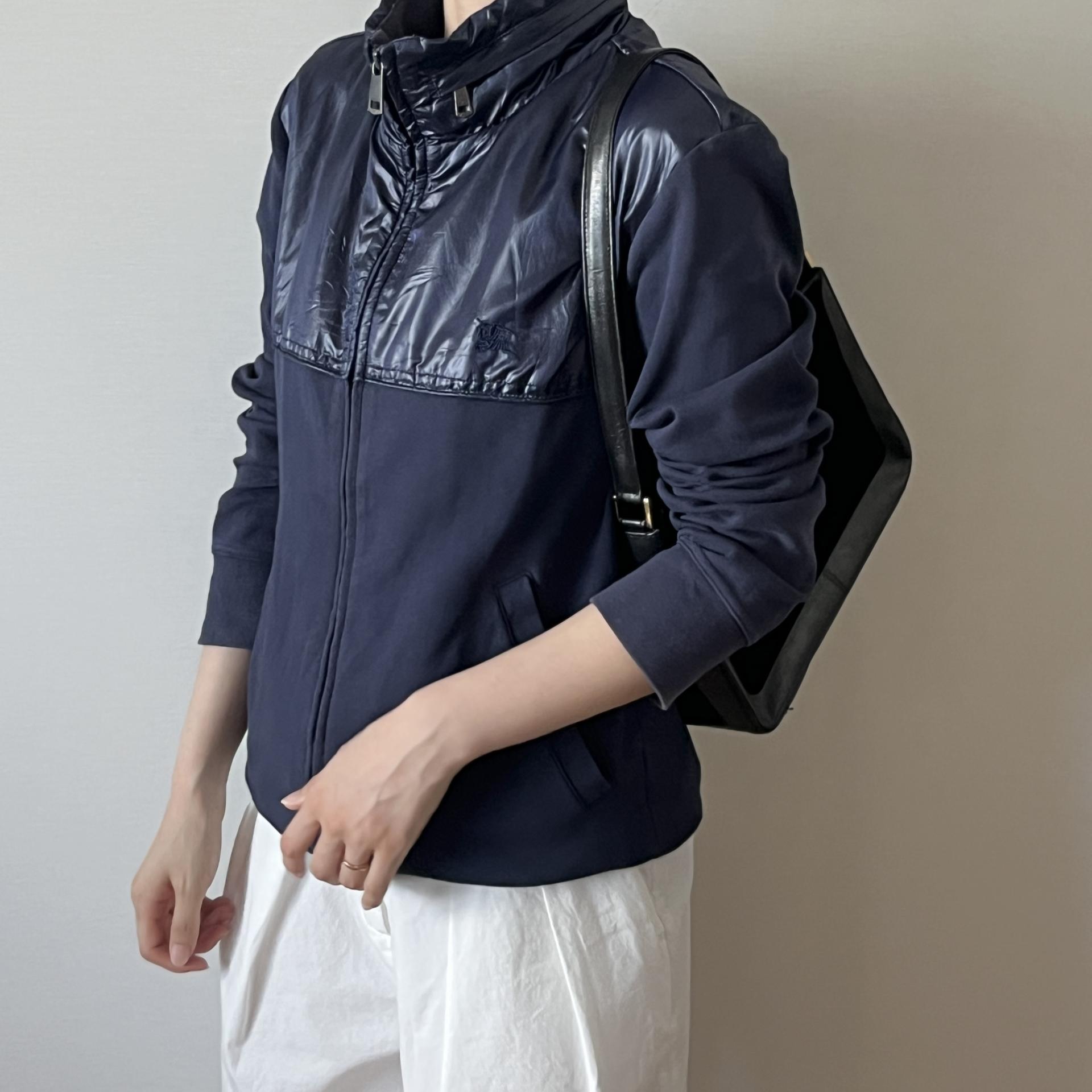 [ WOMAN ] Burberry Black Label Zip-Up Jacket