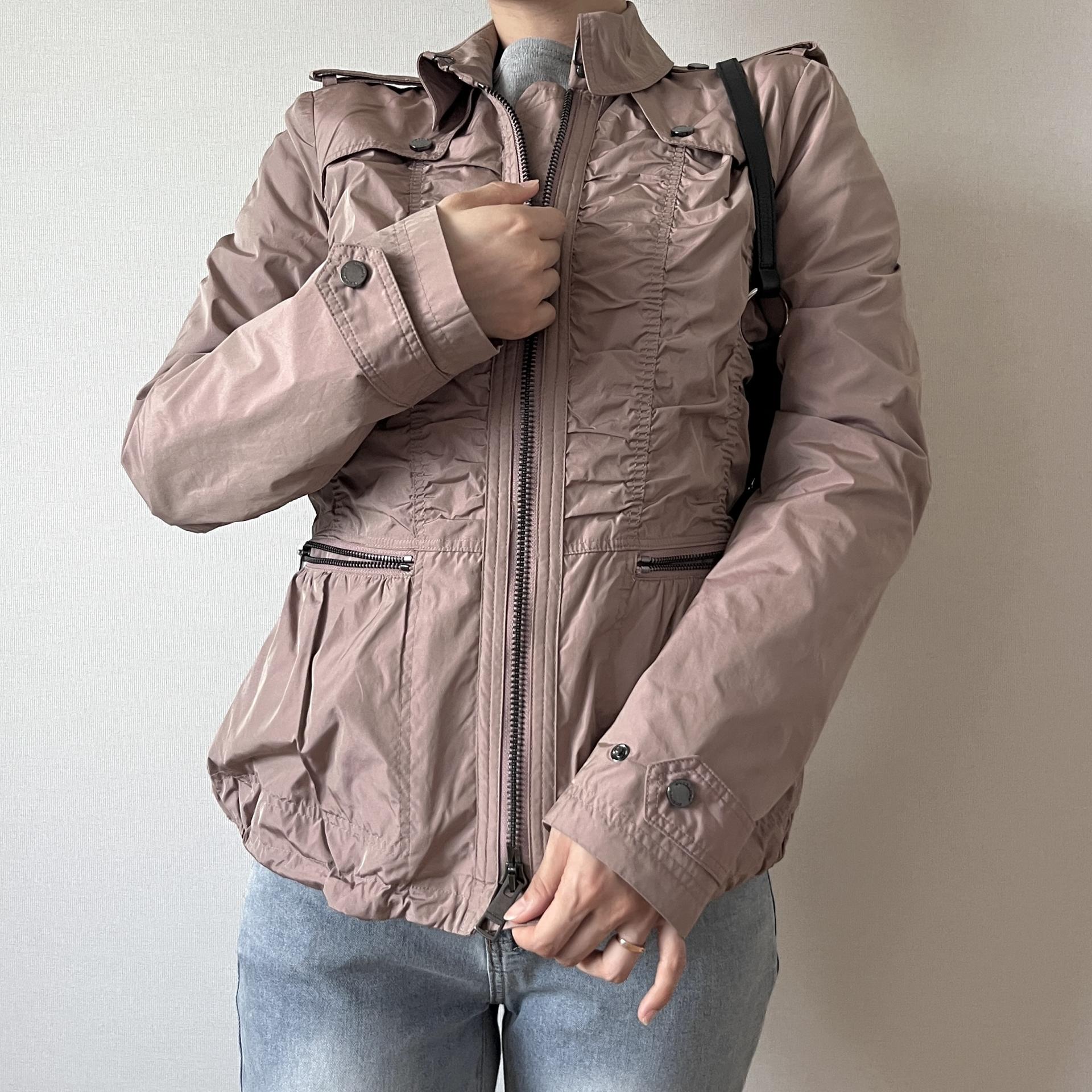 [ WOMAN ] BURBERRY London Shirred Jacket