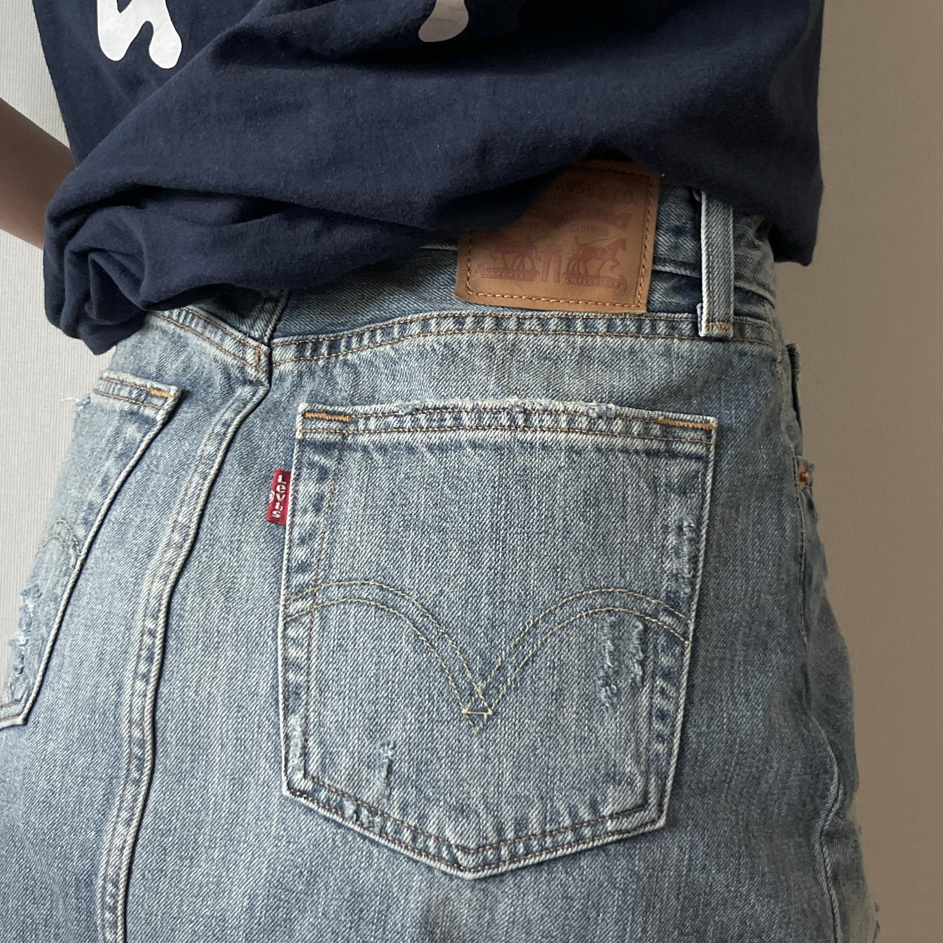 [ WOMAN ] LEVI'S Original Denim Mini Skirt