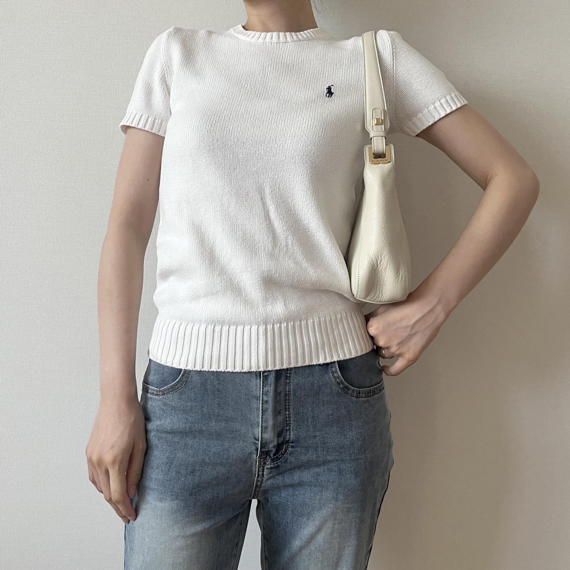 [ WOMAN ] Polo Ralph Lauren 1/2 Knit