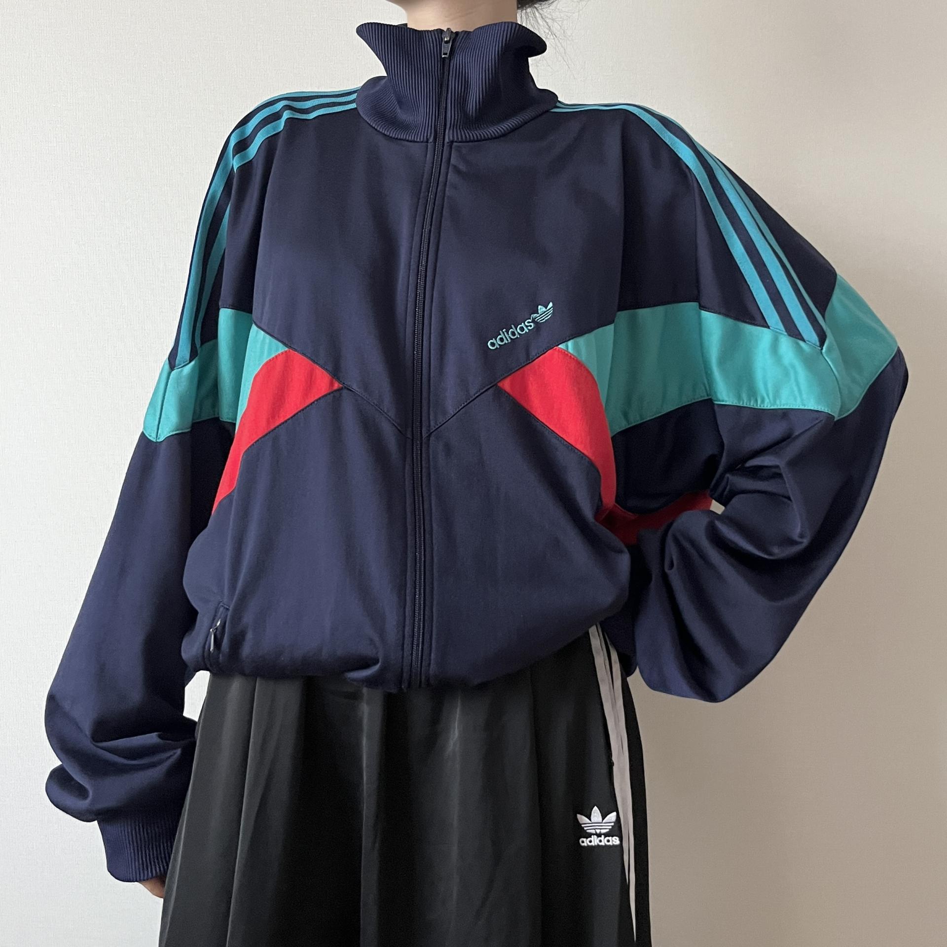 [ UNISEX ] ADIDAS Adidas 80s-90s Old School Track Jersey Jacket