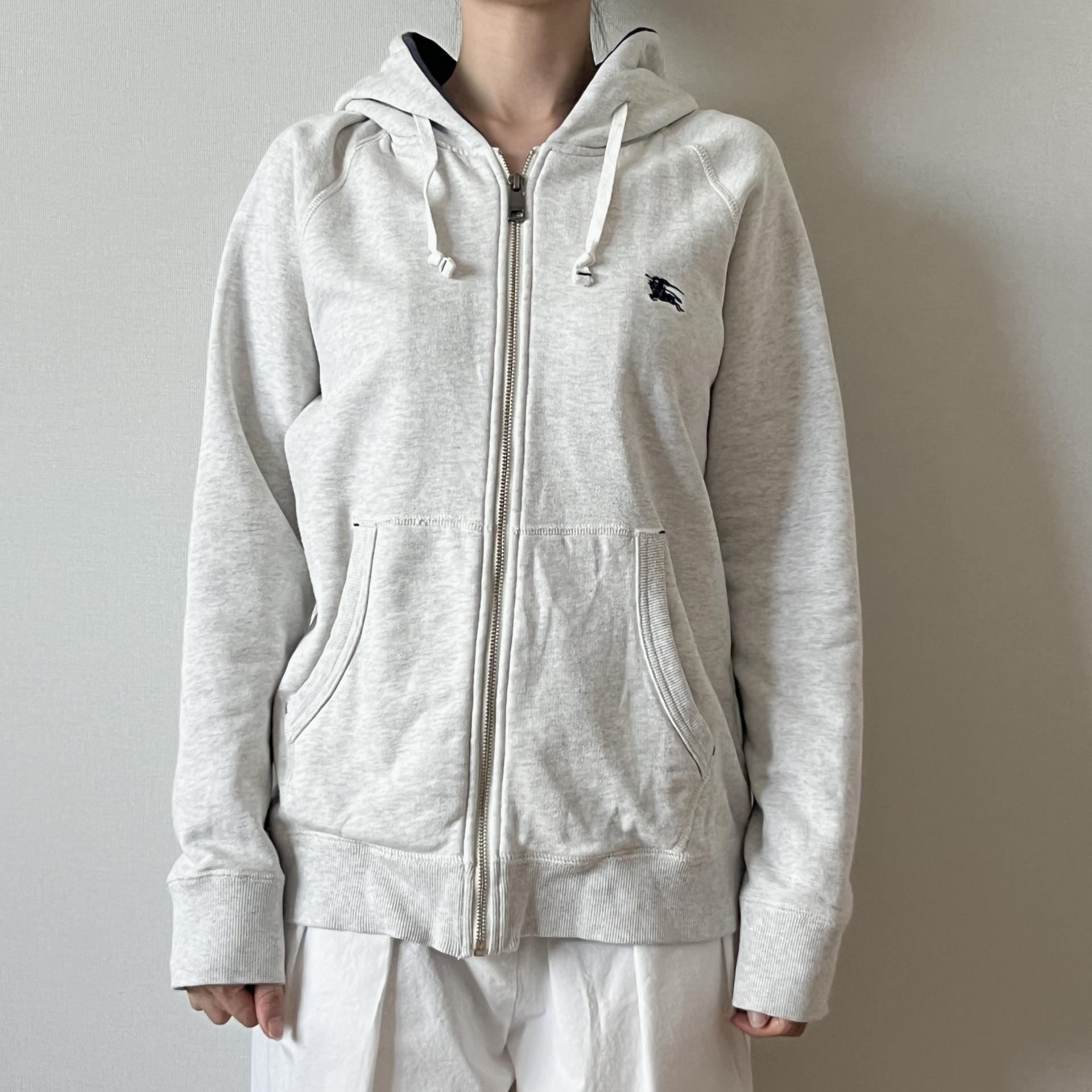 [ WOMAN ] Burberry Black Label Hoodie Zip-Up