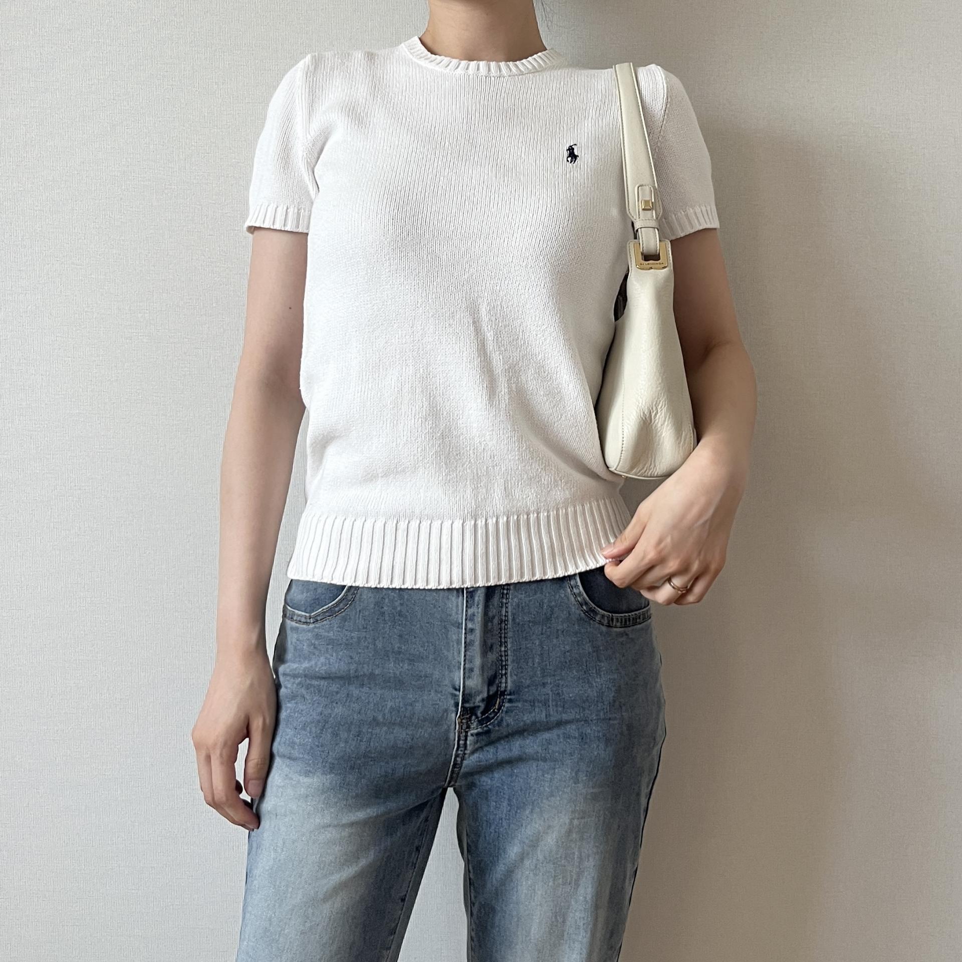 [ WOMAN ] Polo Ralph Lauren 1/2 Knit