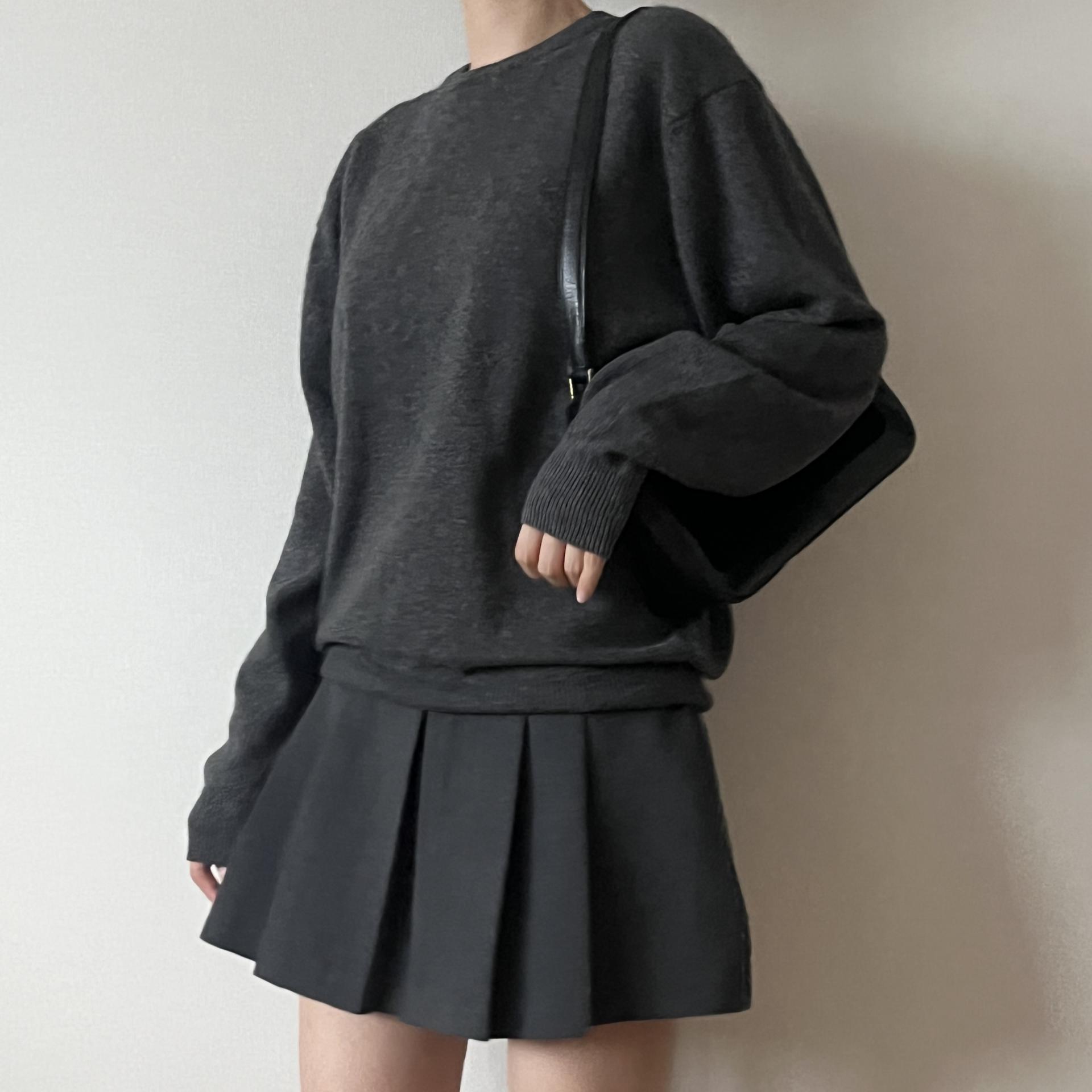 [ WOMAN ] Adam et Ropé Crewneck Wool Knit (Made in JAPAN)