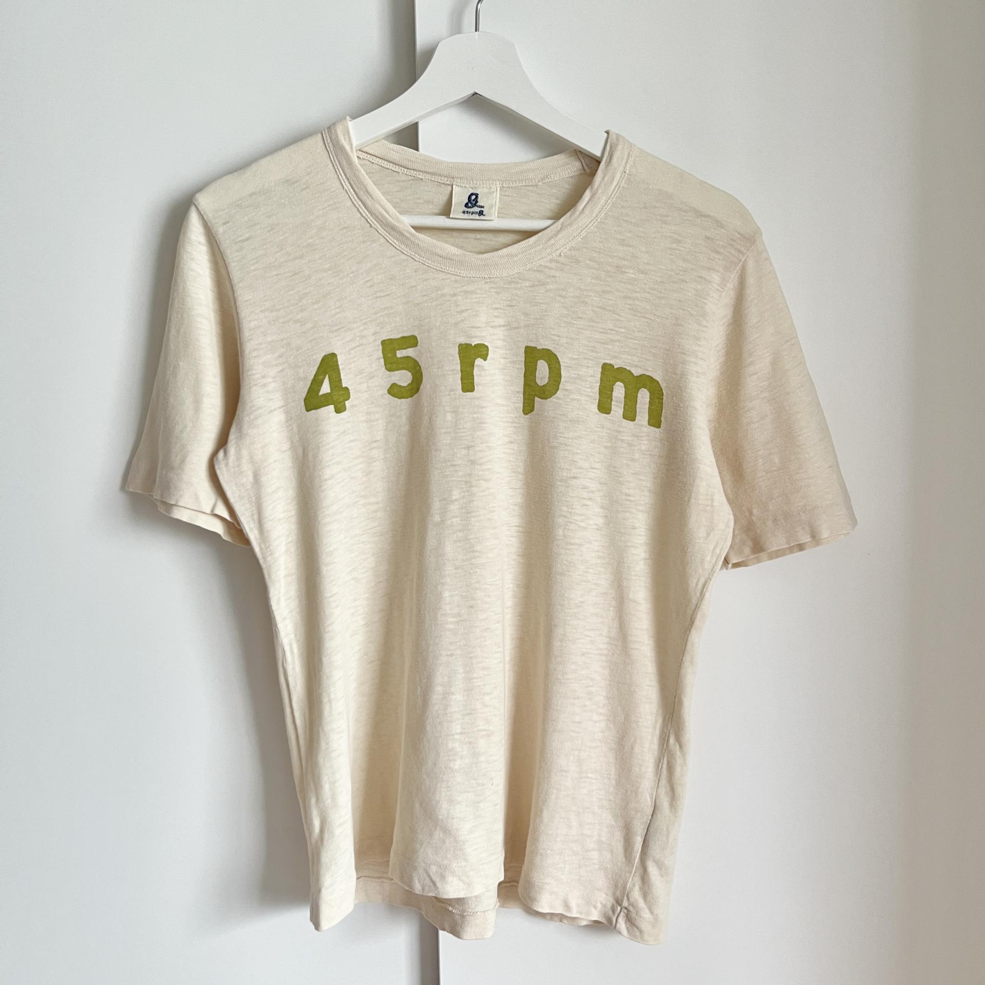 [ WOMAN ] 45rpm Original Logo Crewneck