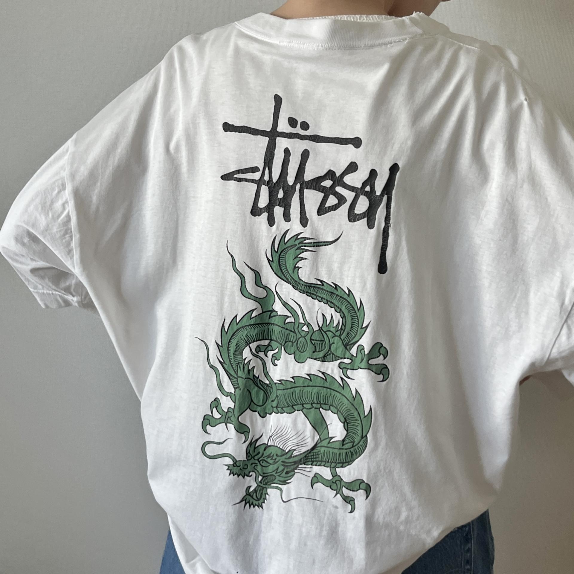 [ WOMAN ] STUSSY Dragon T-Shirt