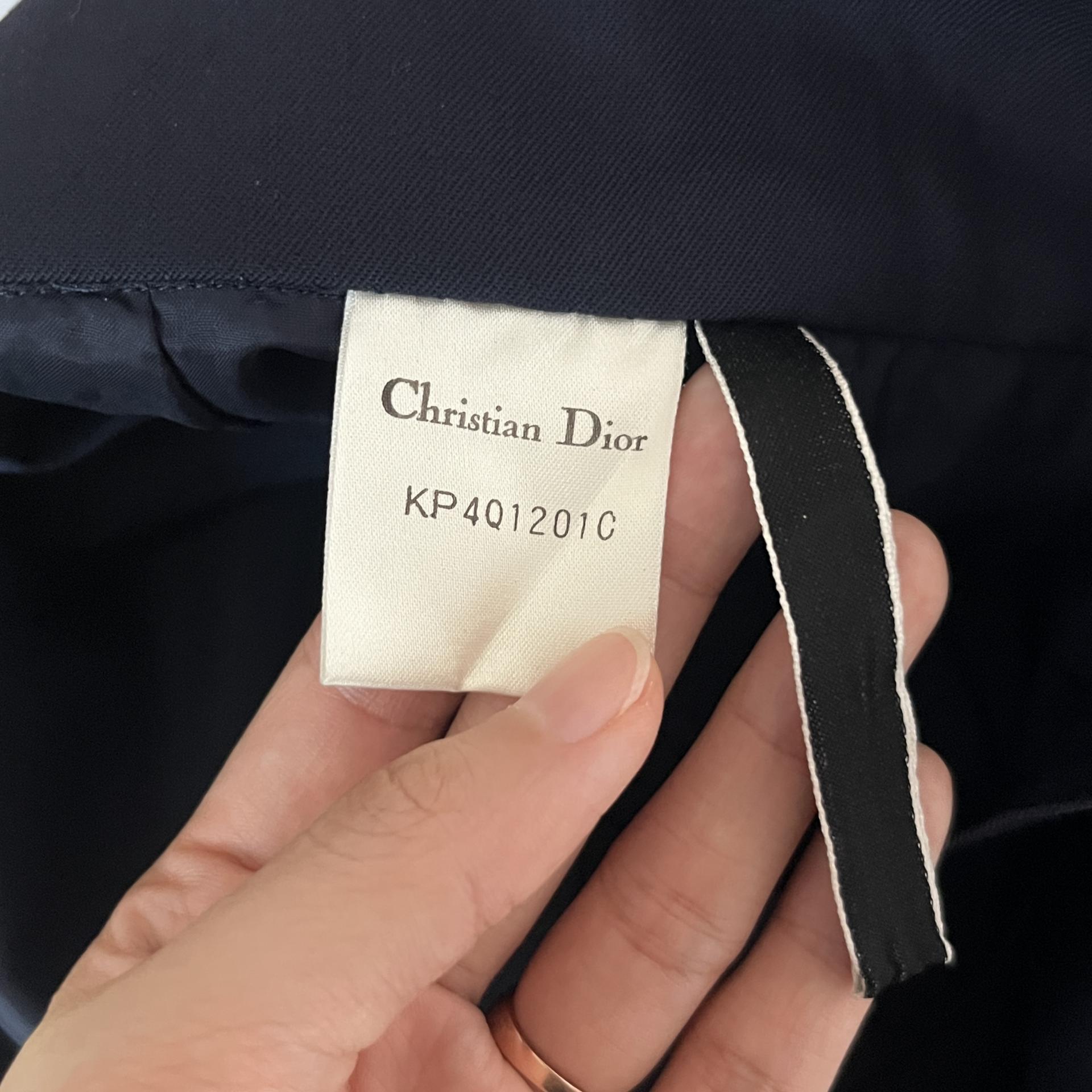 [ WOMAN ] CHRISTIAN DIOR Side Button Skirt