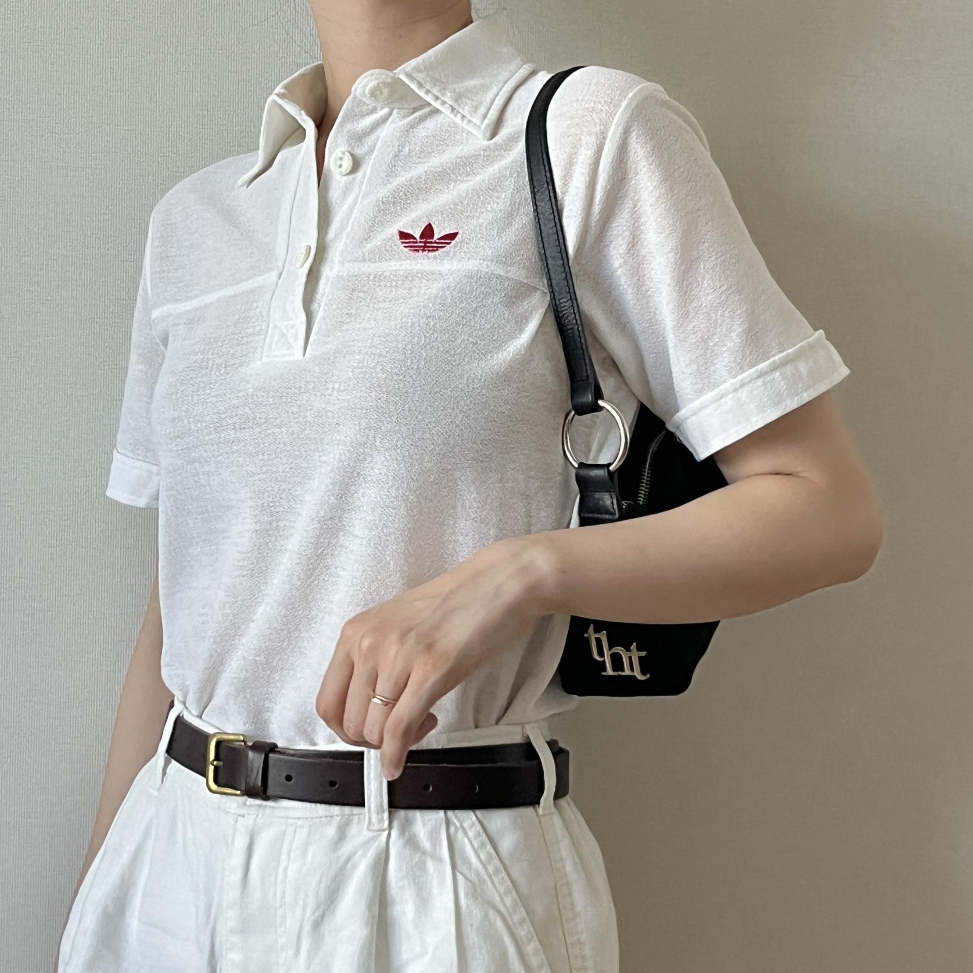 [ WOMAN ] ADIDAS 80's pk T-Shirt
