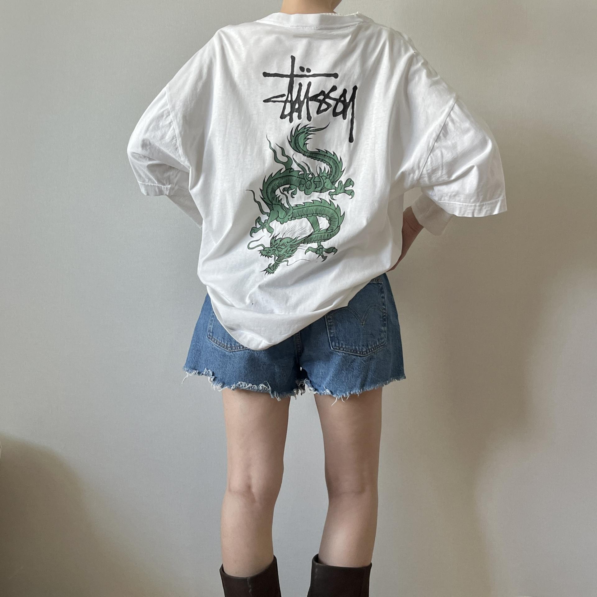 [ WOMAN ] STUSSY Dragon T-Shirt