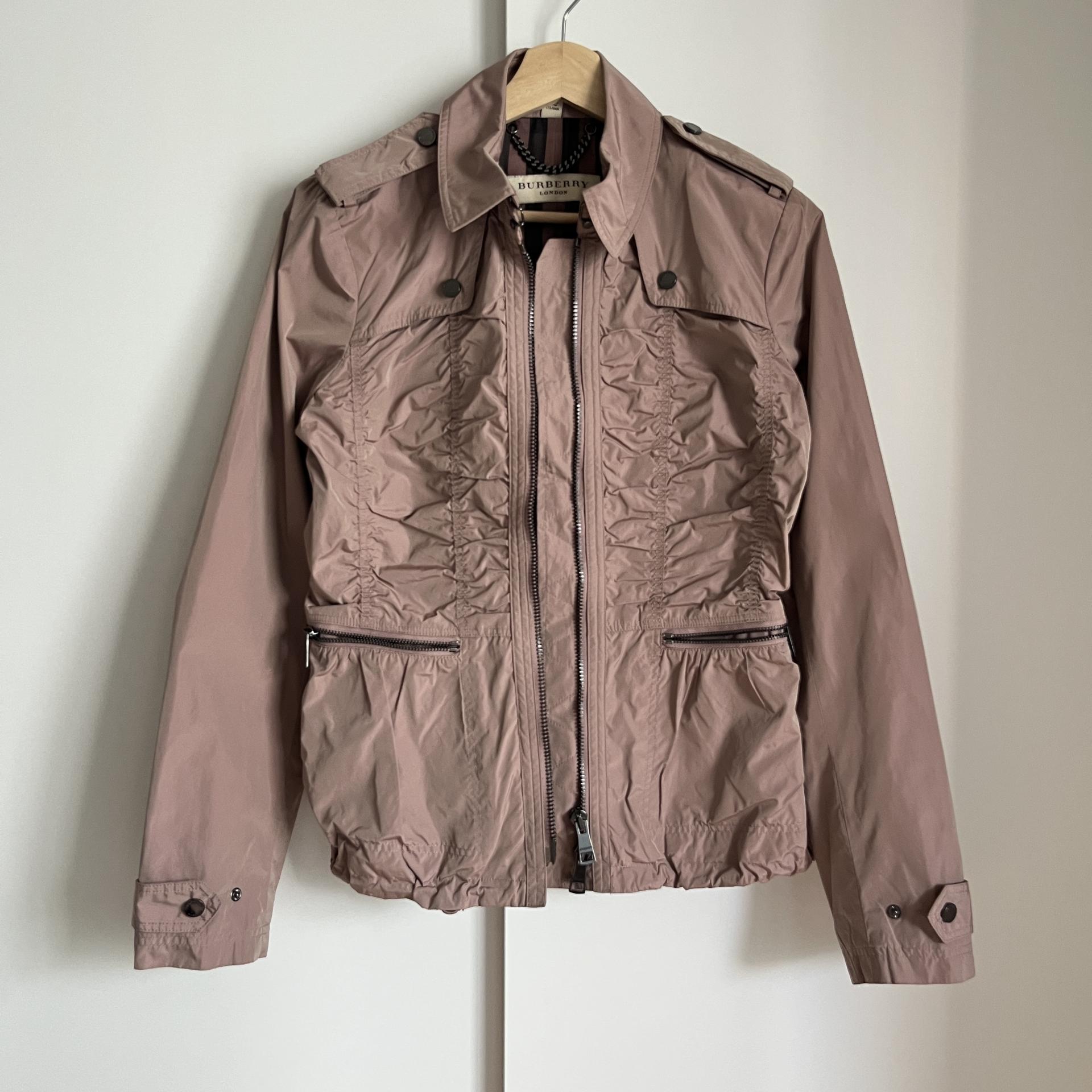 [ WOMAN ] BURBERRY London Shirred Jacket