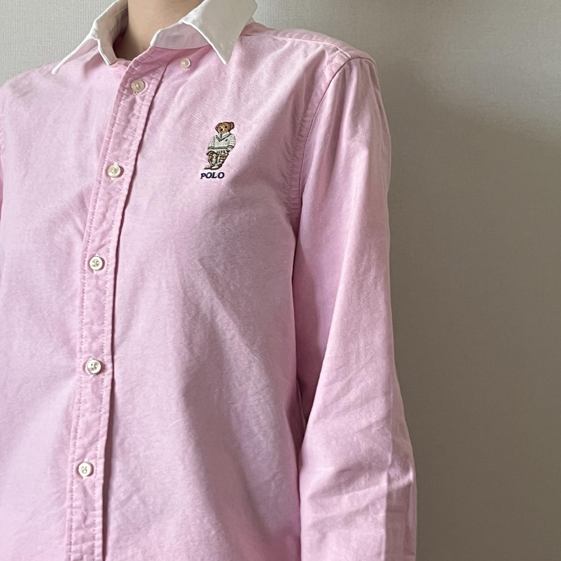 [ WOMAN ] Polo Ralph Lauren Bear cotton 100% Shirt