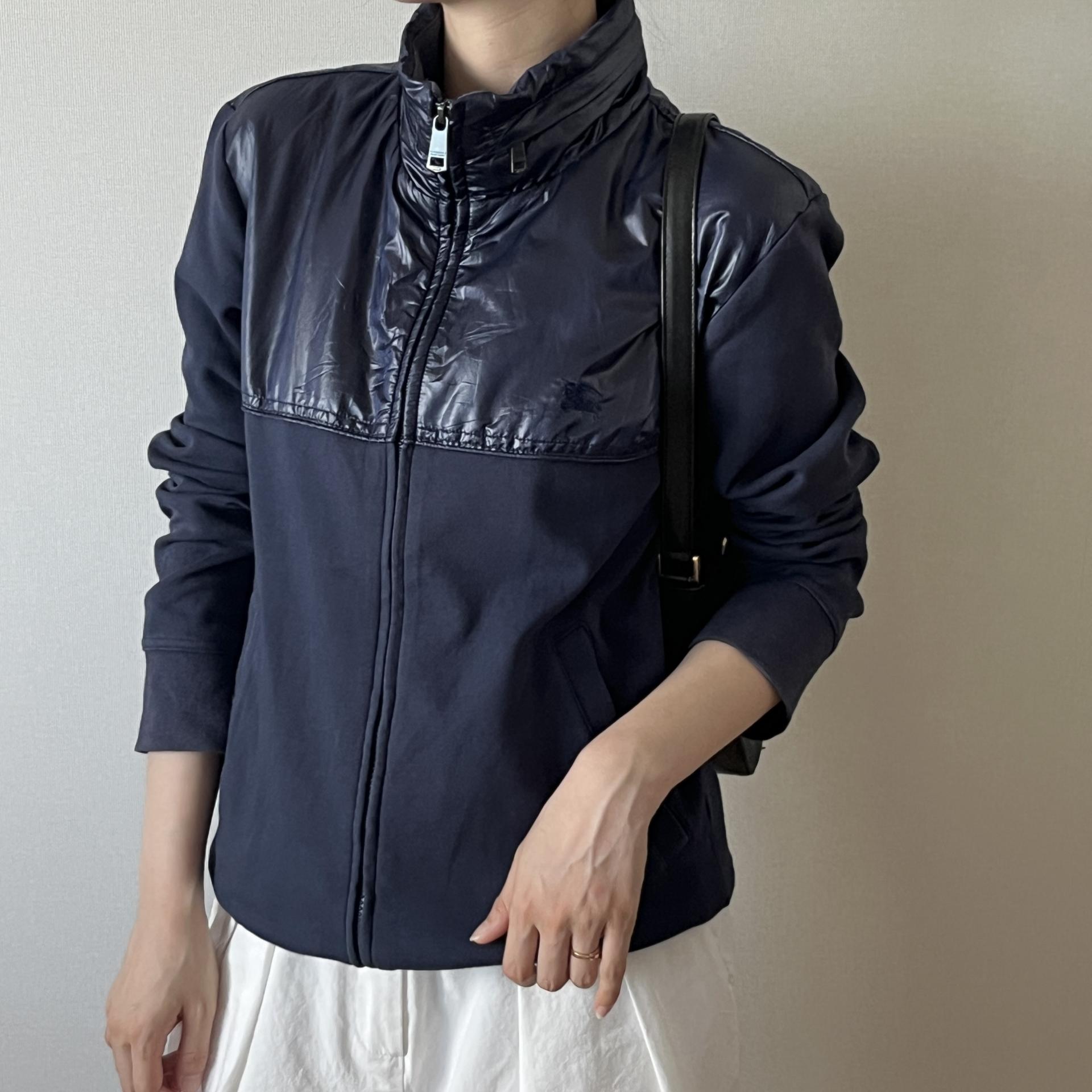 [ WOMAN ] Burberry Black Label Zip-Up Jacket