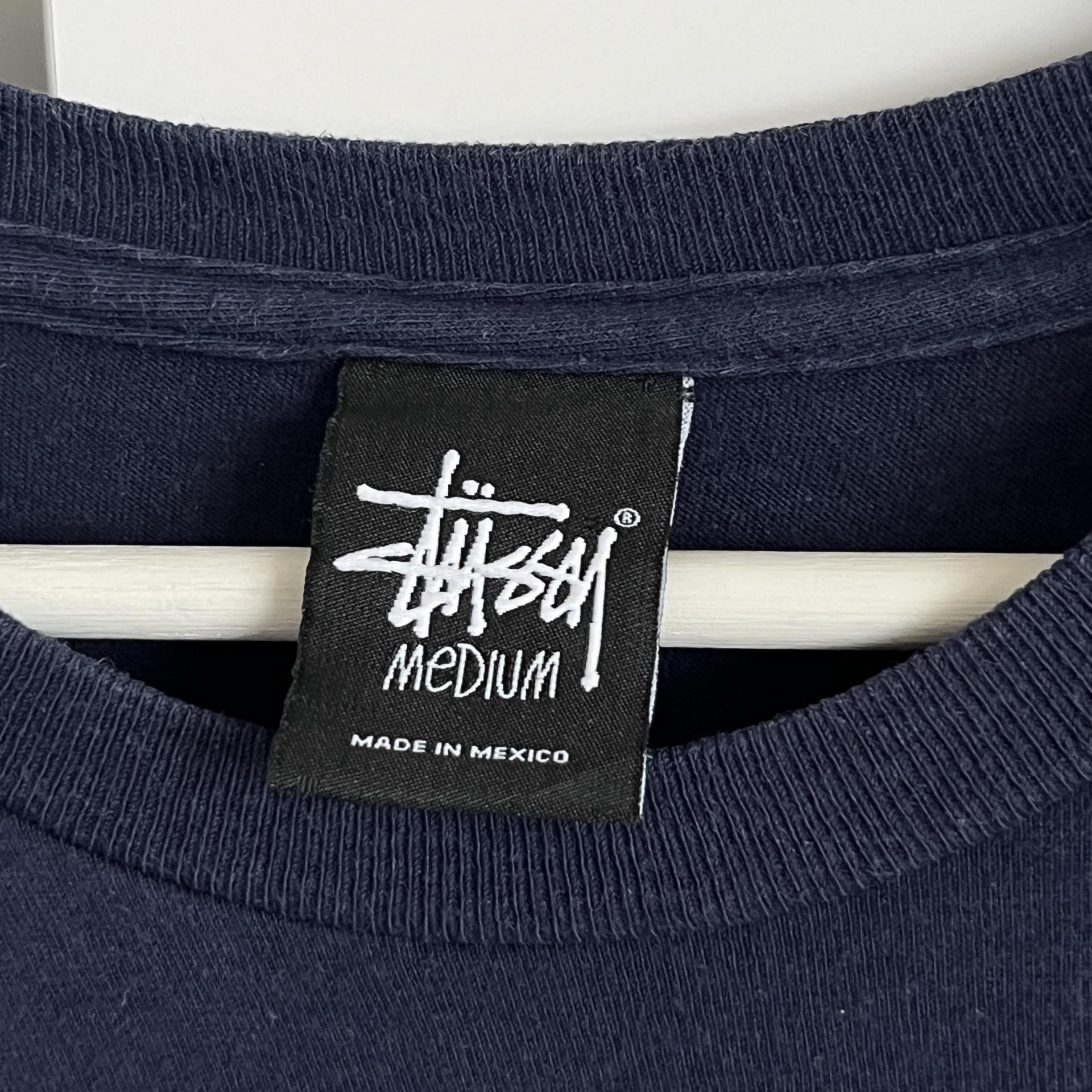 [ WOMAN ] STUSSY Basic Graffiti Logo T-Shirt