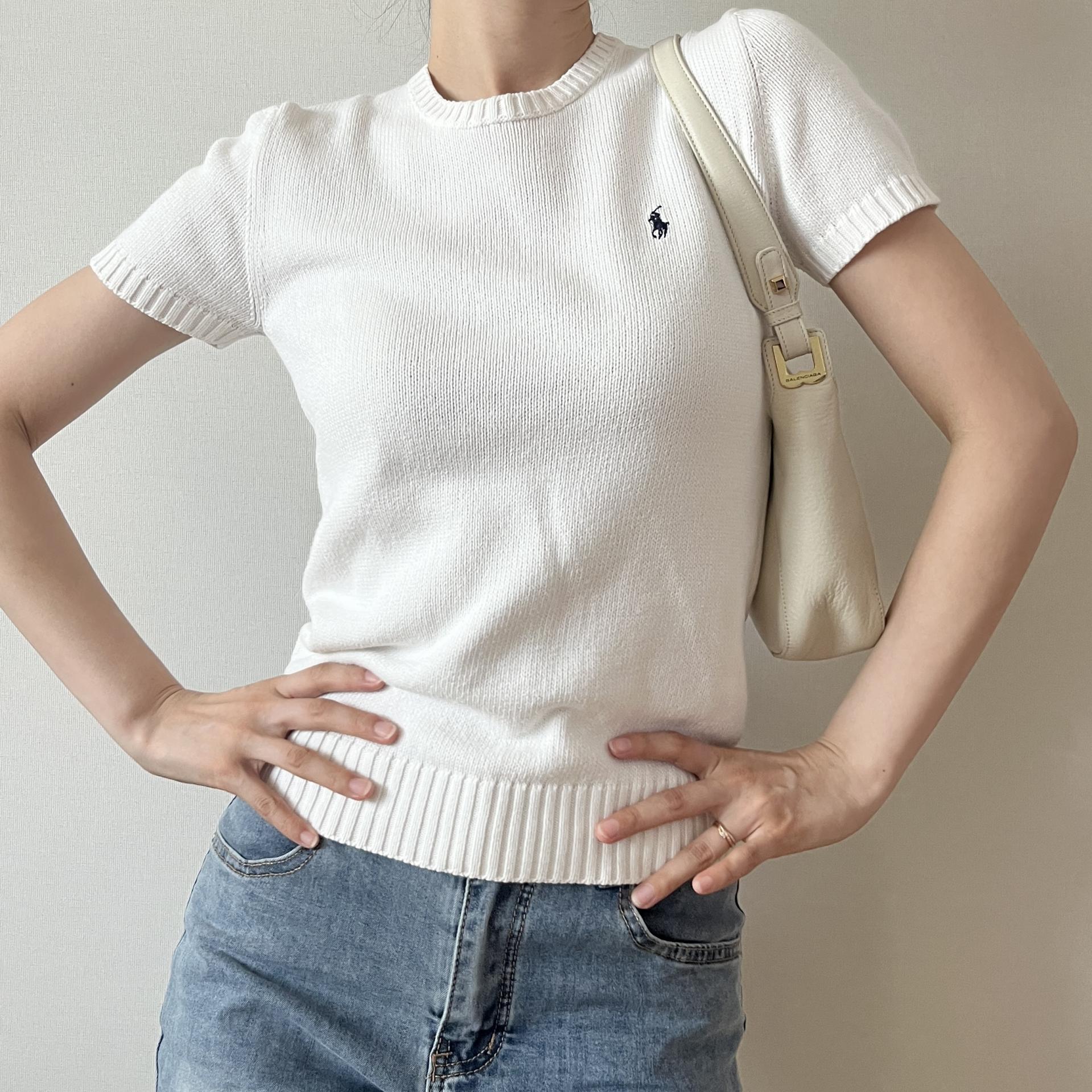 [ WOMAN ] Polo Ralph Lauren 1/2 Knit