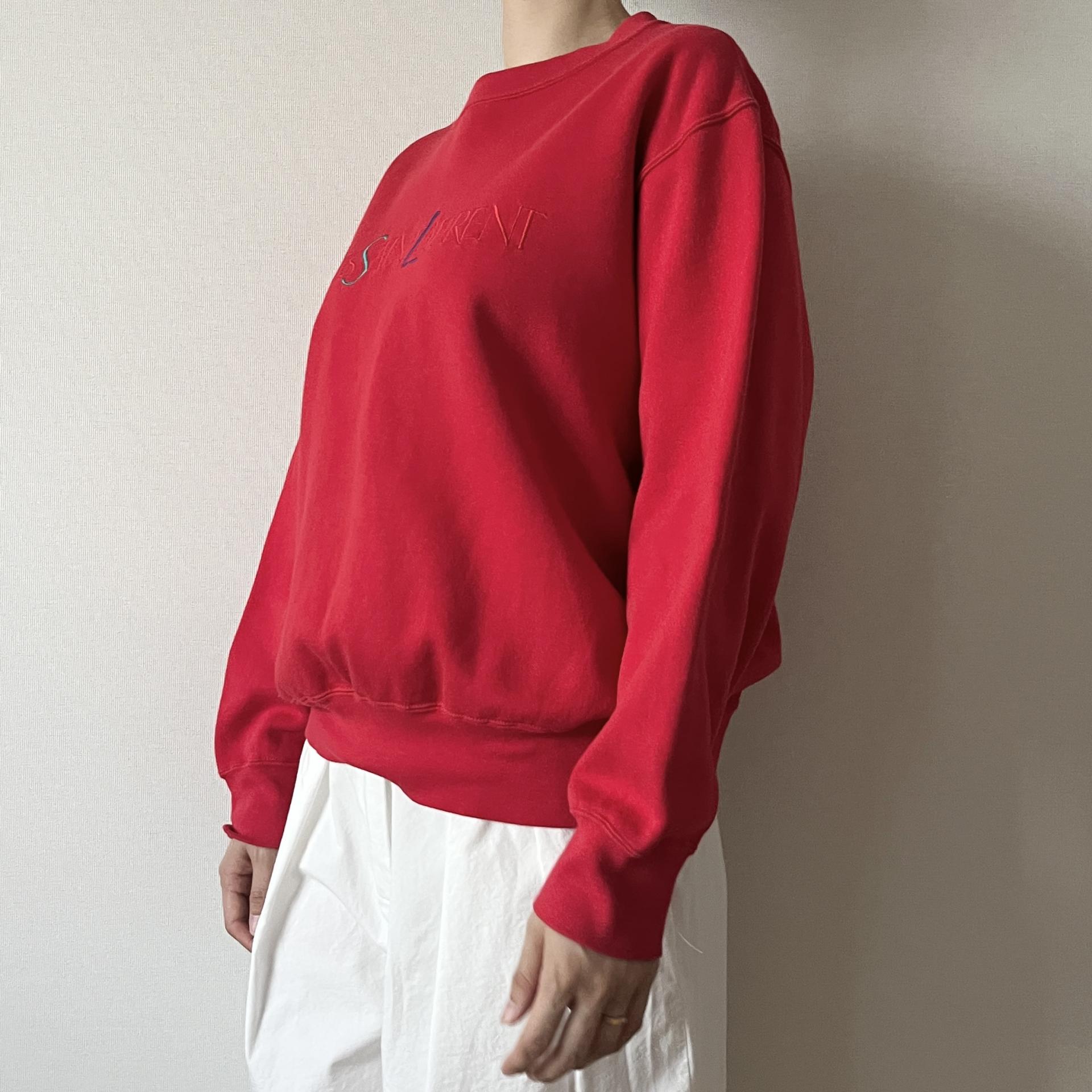 [ WOMAN ] Yves Saint Laurent 90s Old School Sweatshirt