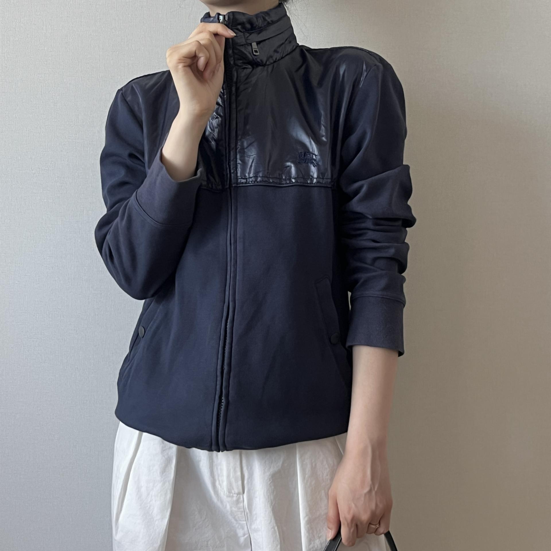 [ WOMAN ] Burberry Black Label Zip-Up Jacket