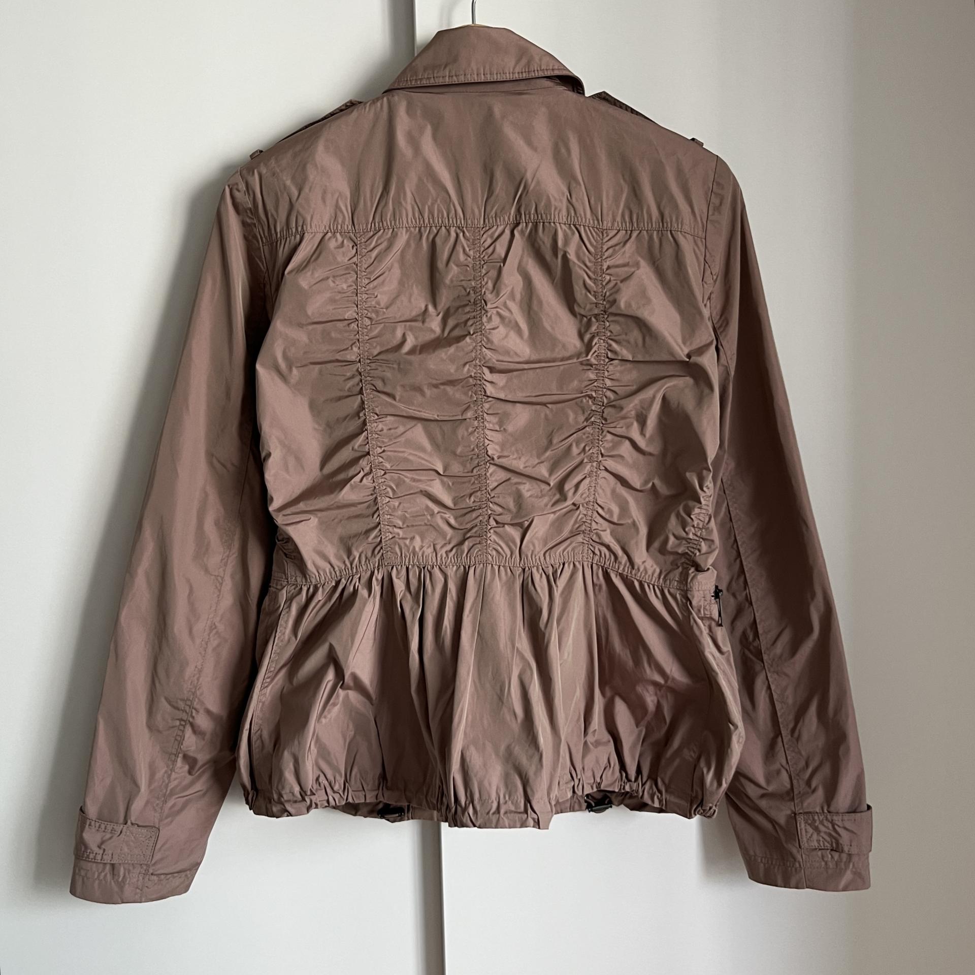 [ WOMAN ] BURBERRY London Shirred Jacket