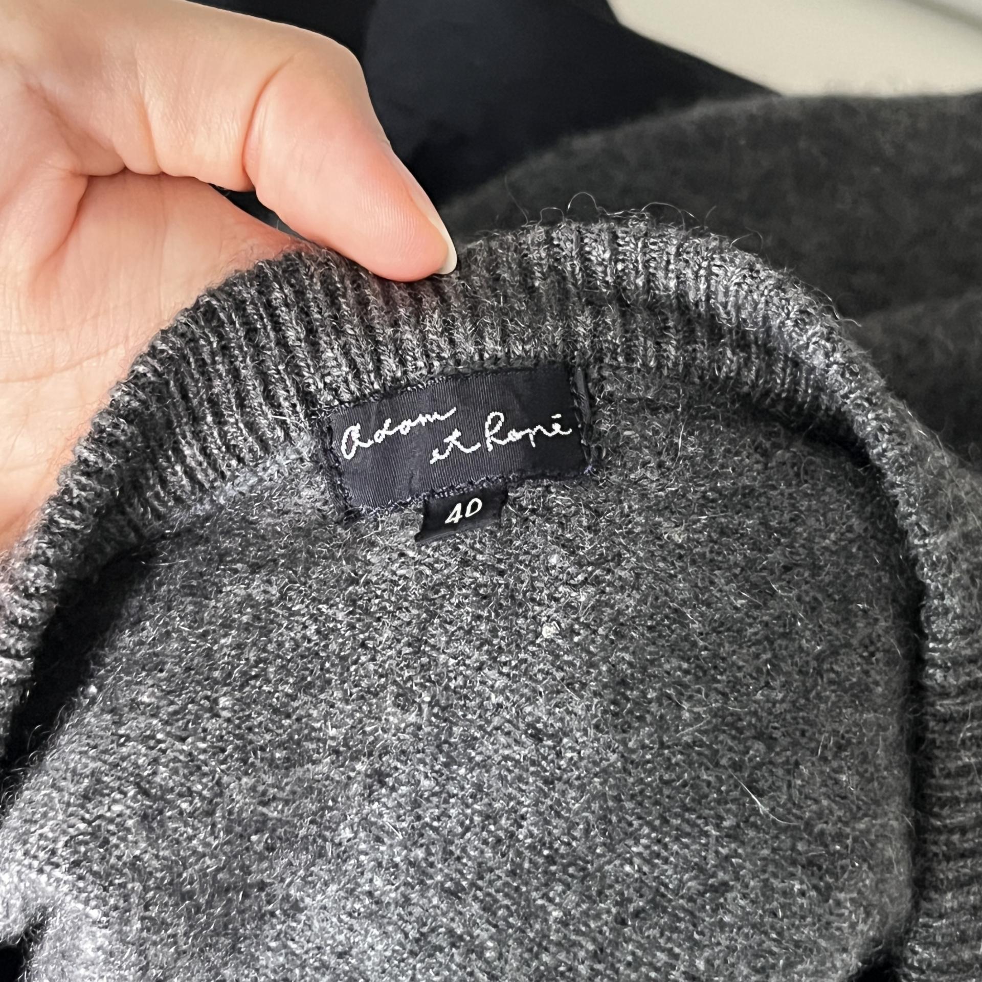 [ WOMAN ] Adam et Ropé Crewneck Wool Knit (Made in JAPAN)