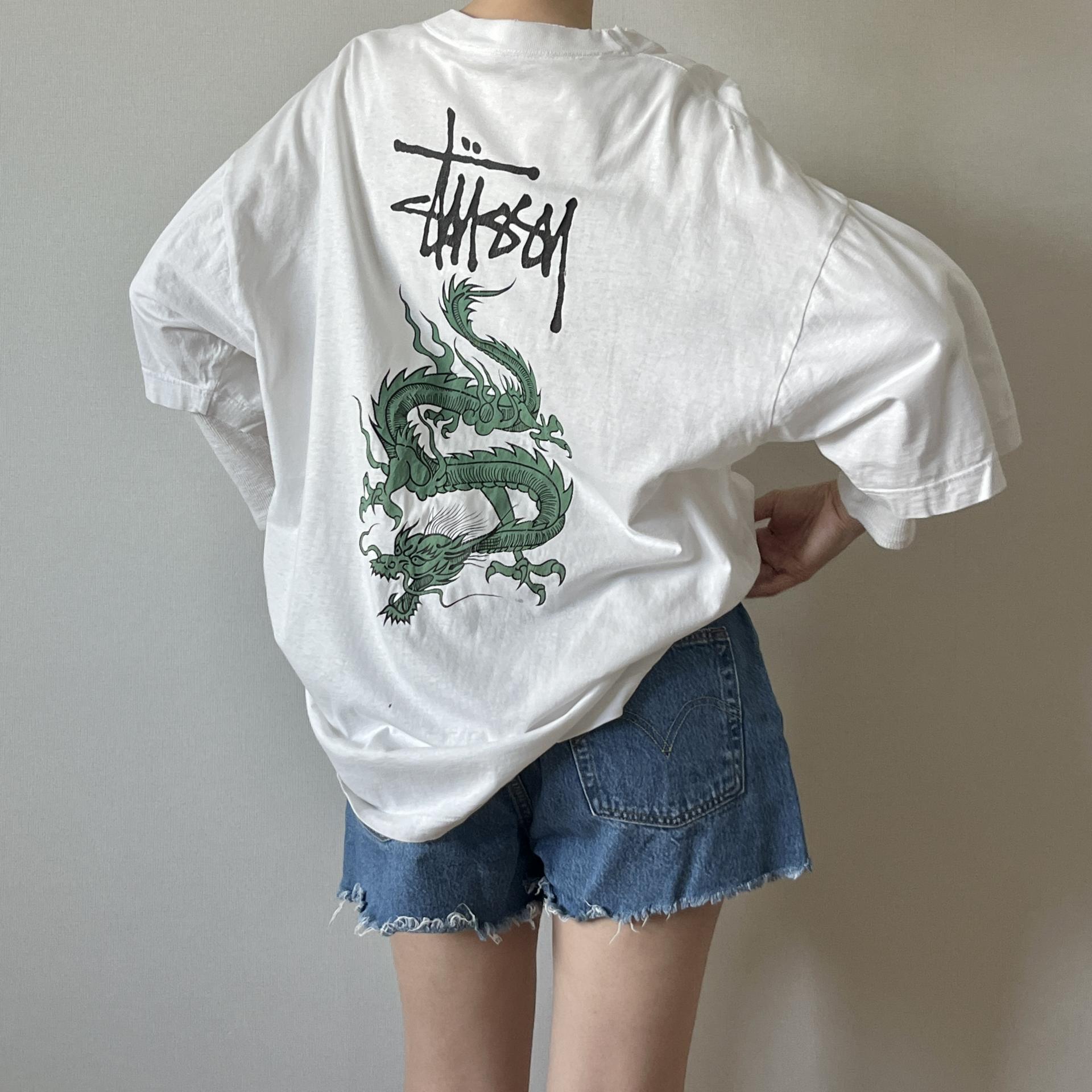 [ WOMAN ] STUSSY Dragon T-Shirt