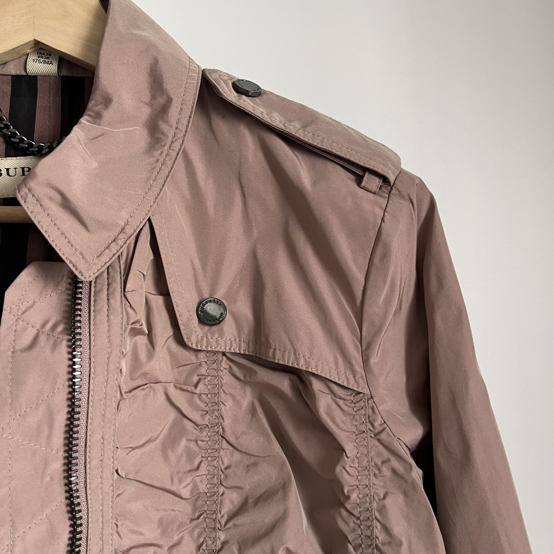 [ WOMAN ] BURBERRY London Shirred Jacket
