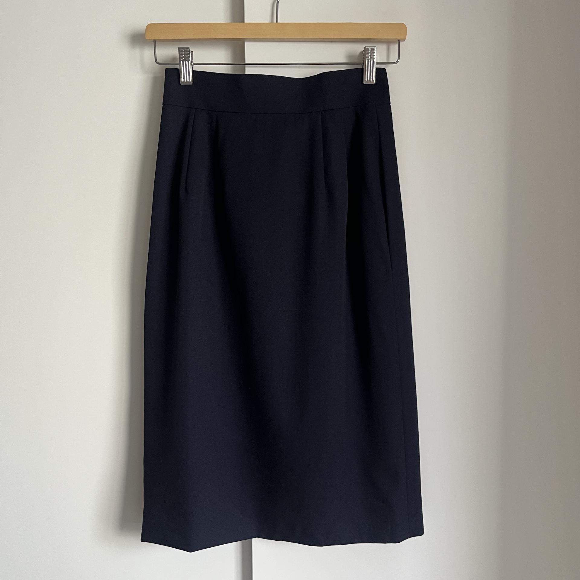 [ WOMAN ] CHRISTIAN DIOR Side Button Skirt