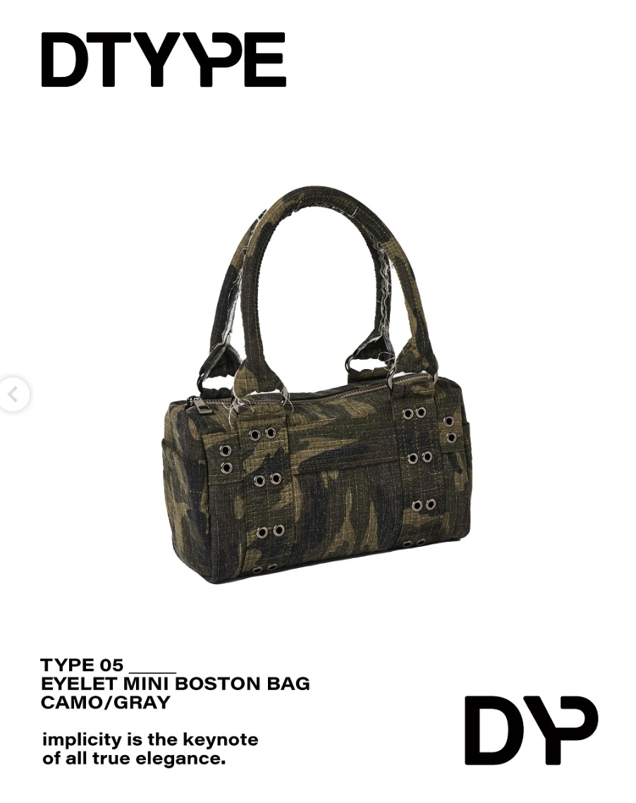 [ BAG ] DTYYPE CAMO MINI TOTE BAG