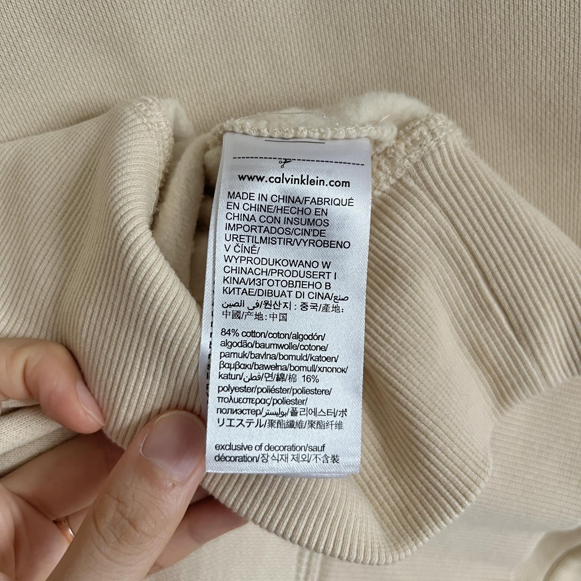 [ WOMAN ] Calvin Klein Jeans Big Logo Sweatshirt
