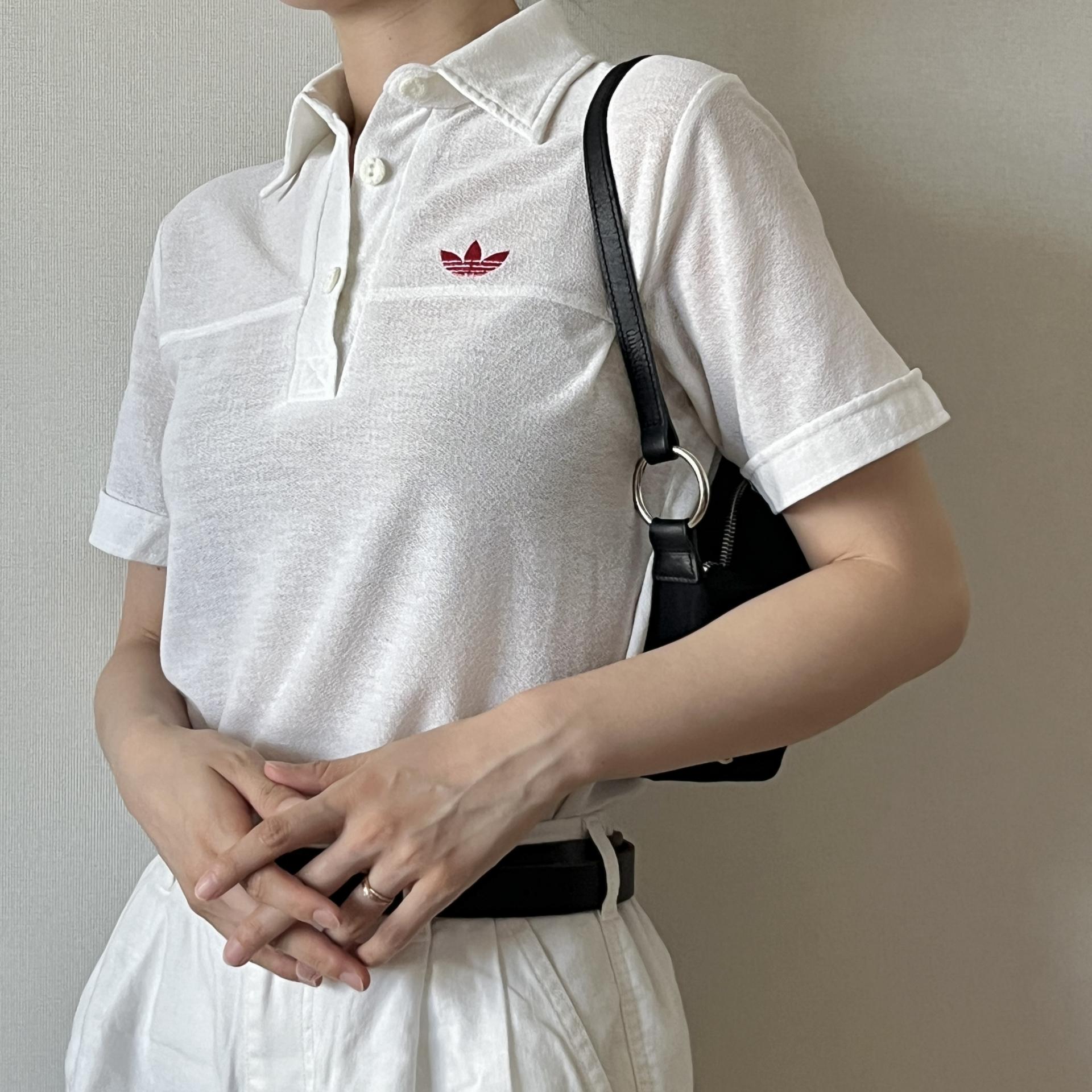[ WOMAN ] ADIDAS 80's pk T-Shirt