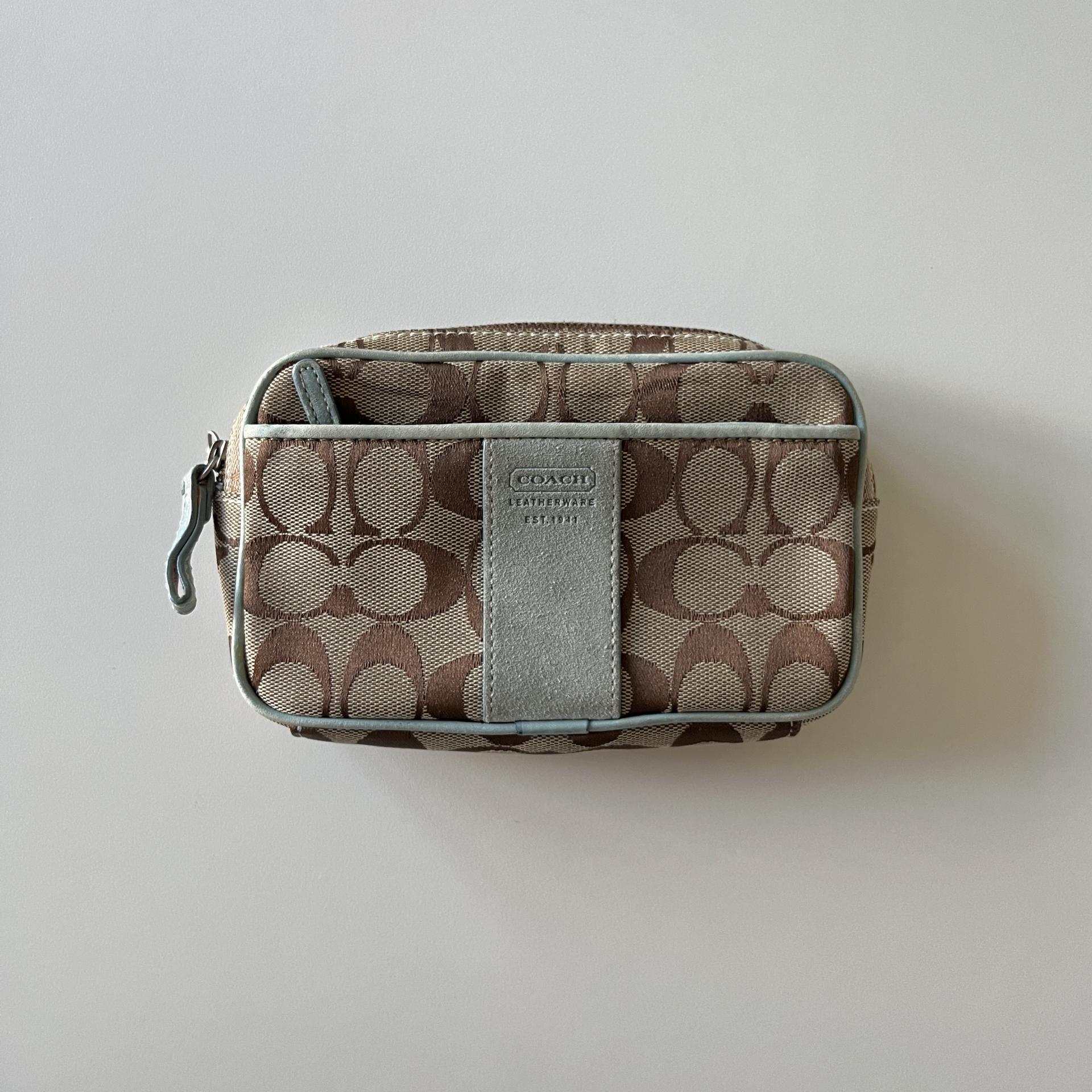 [ ACC ] COACH Jacquard Pouch