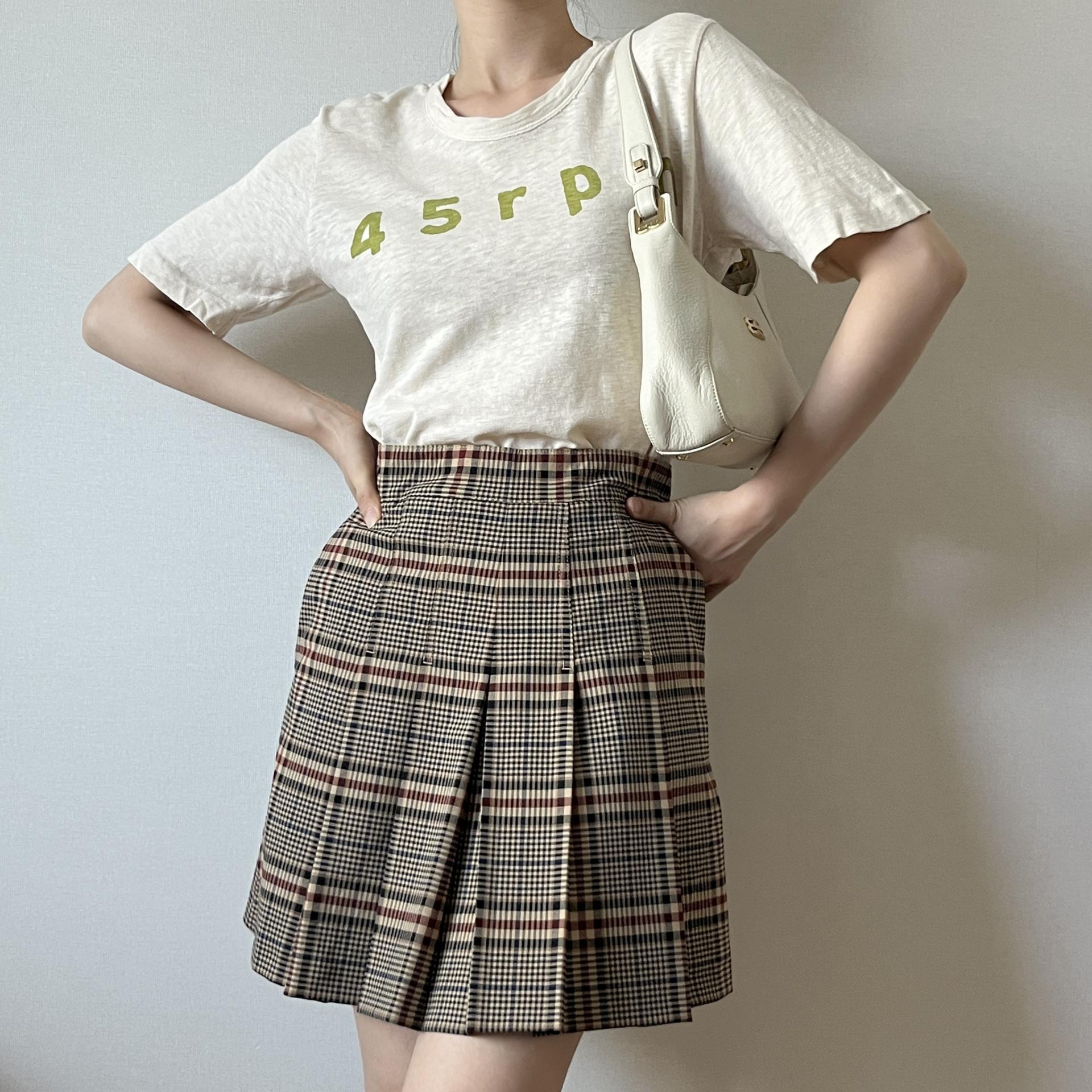 [ WOMAN ] 45rpm Original Logo Crewneck