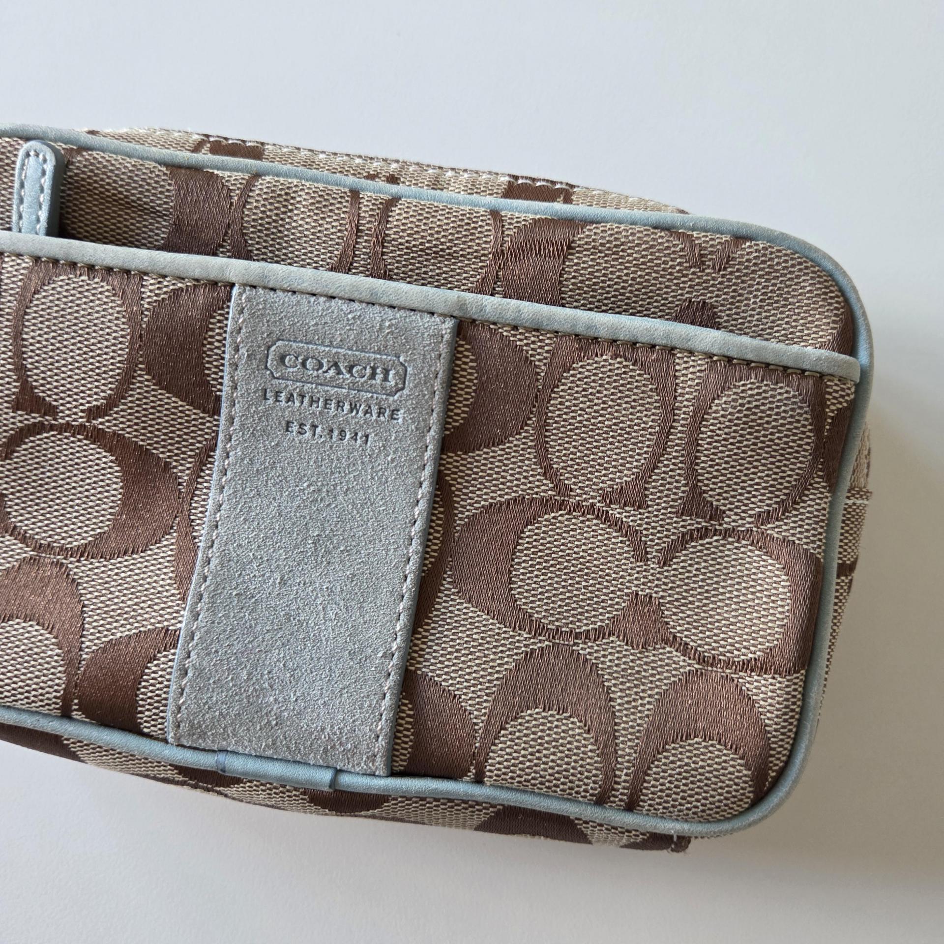 [ ACC ] COACH Jacquard Pouch