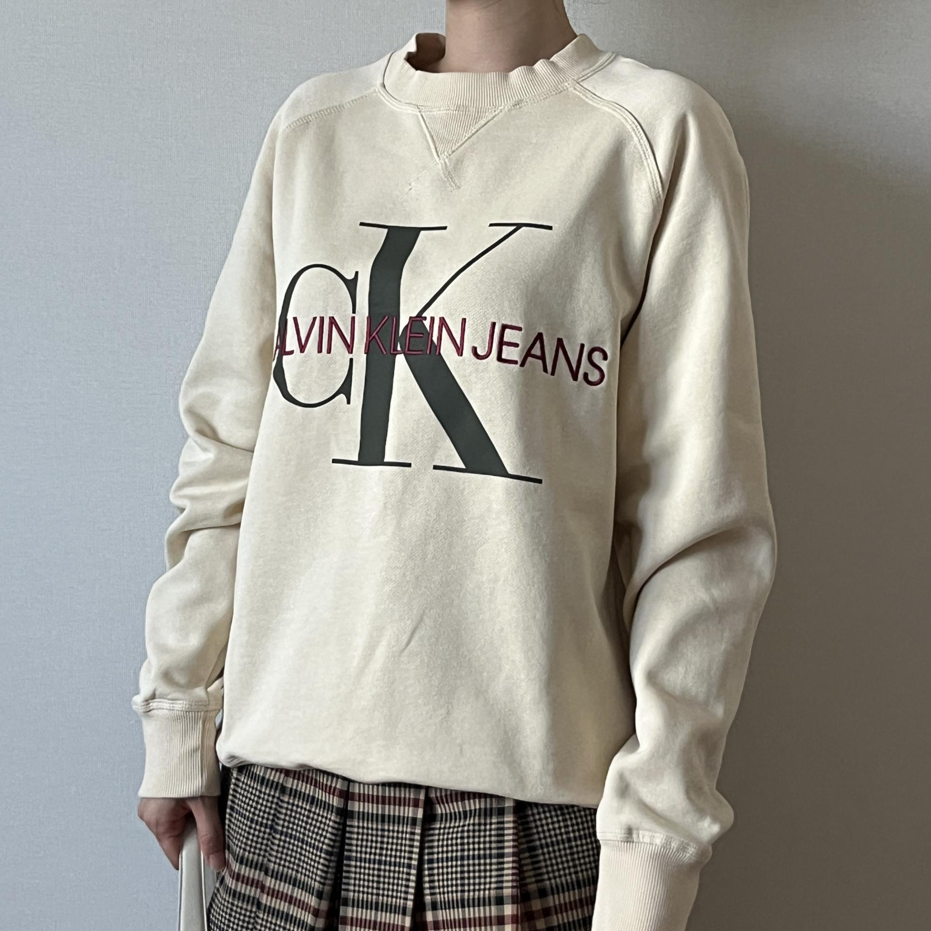 [ WOMAN ] Calvin Klein Jeans Big Logo Sweatshirt