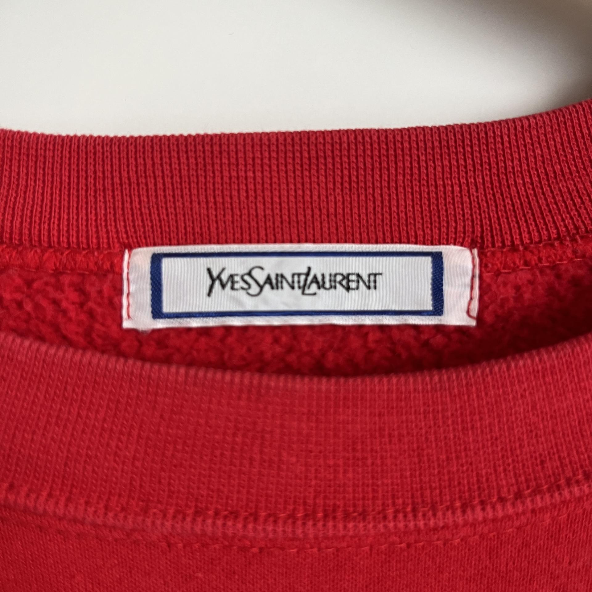[ WOMAN ] Yves Saint Laurent 90s Old School Sweatshirt
