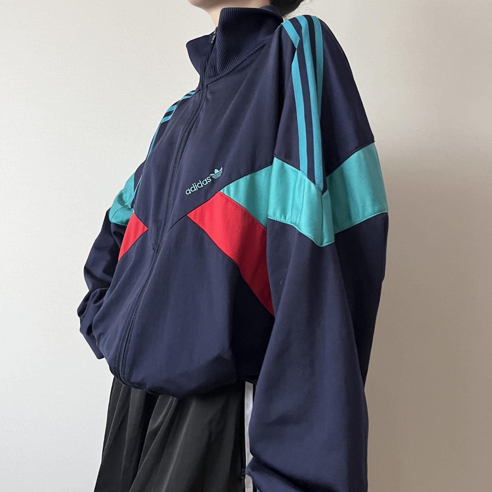 [ UNISEX ] ADIDAS Adidas 80s-90s Old School Track Jersey Jacket