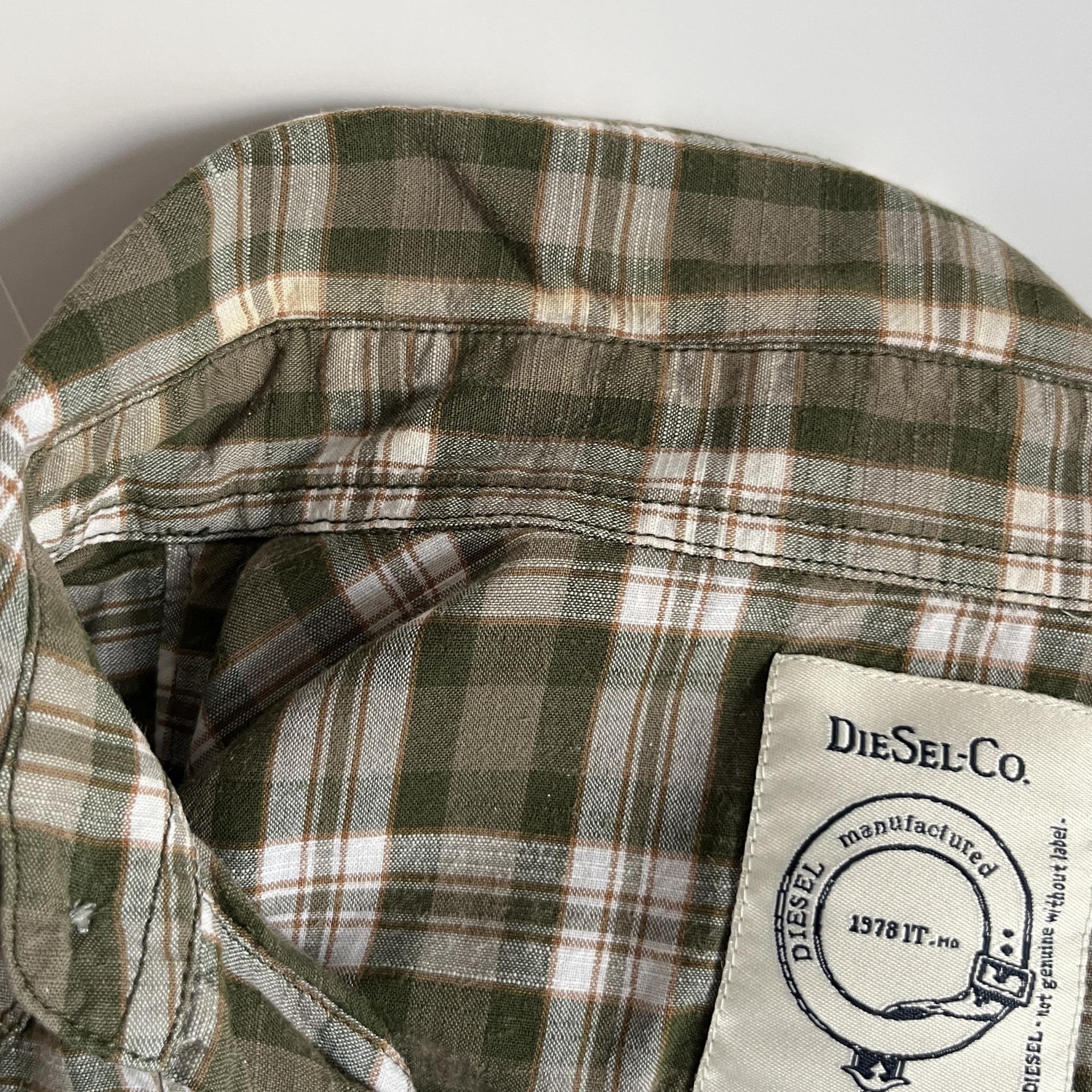 [ WOMAN ] Diesel Western Check Shirt