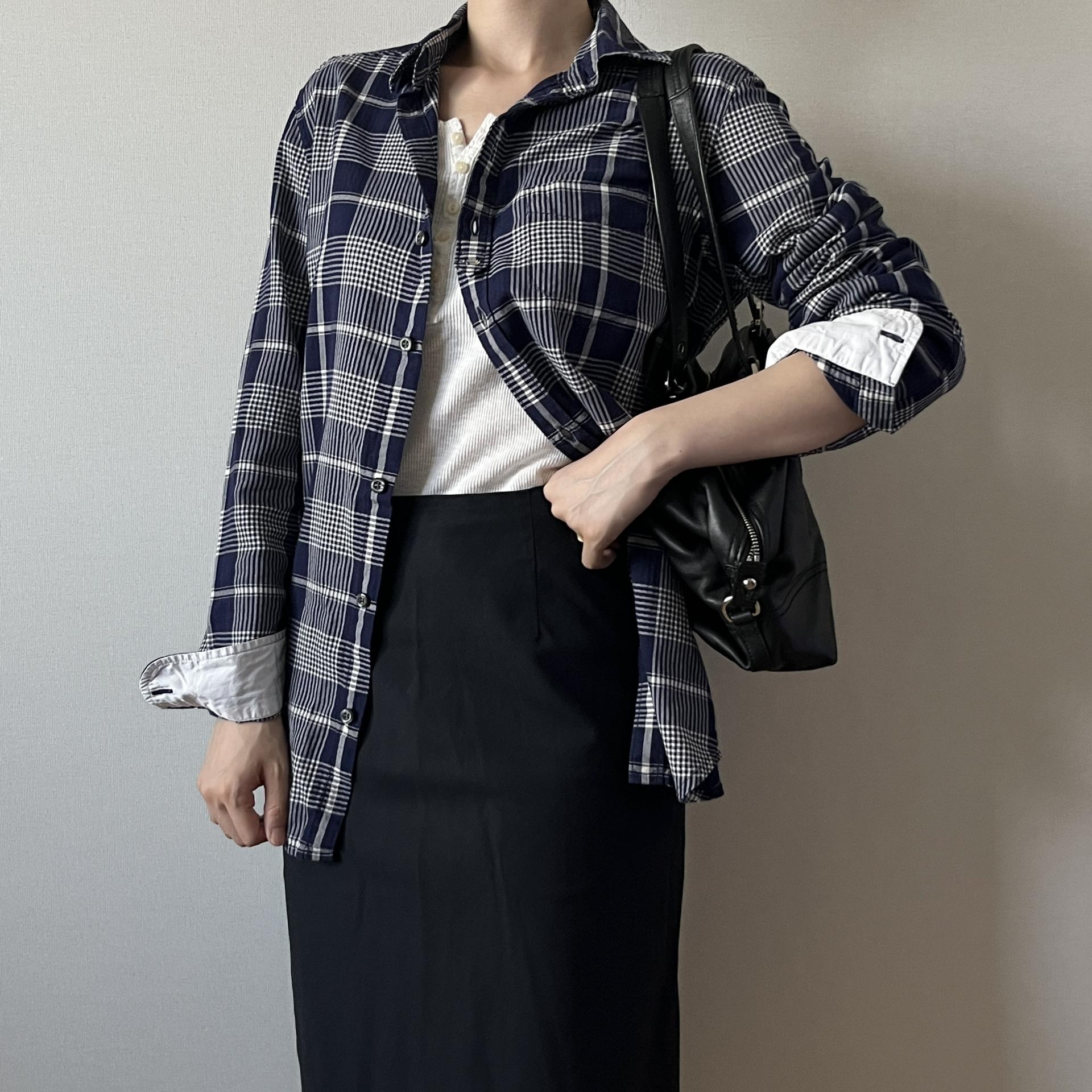 [ WOMAN ] Diesel Check Shirt