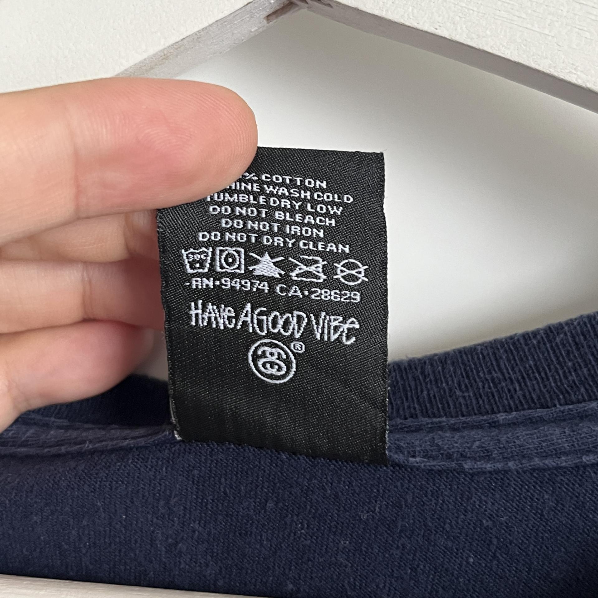[ WOMAN ] STUSSY Basic Graffiti Logo T-Shirt