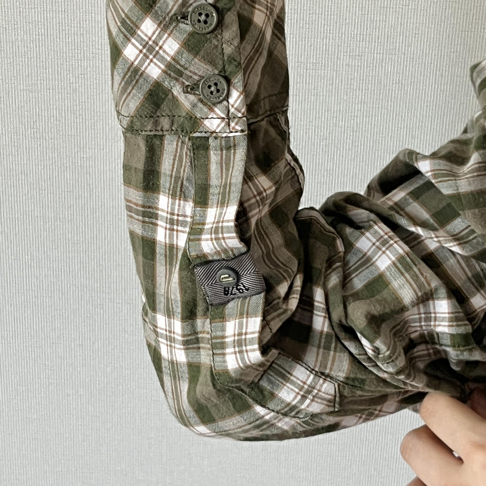 [ WOMAN ] Diesel Western Check Shirt