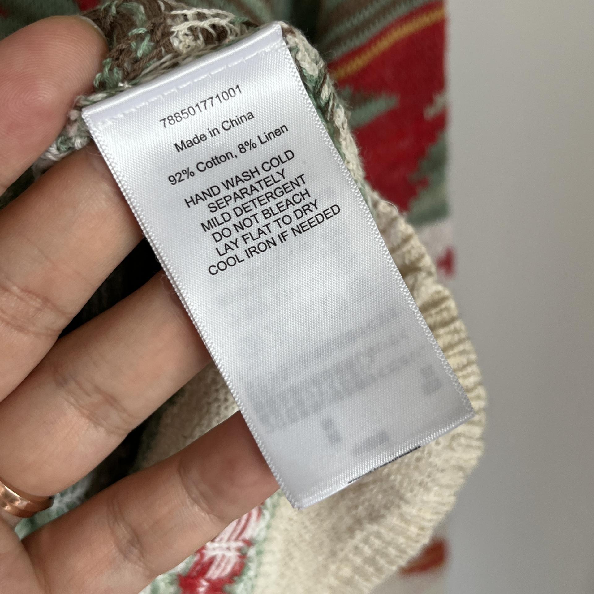 [ WOMAN ] Denim & Supply Ralph Lauren Indian Blanket Pattern Crewneck Knit