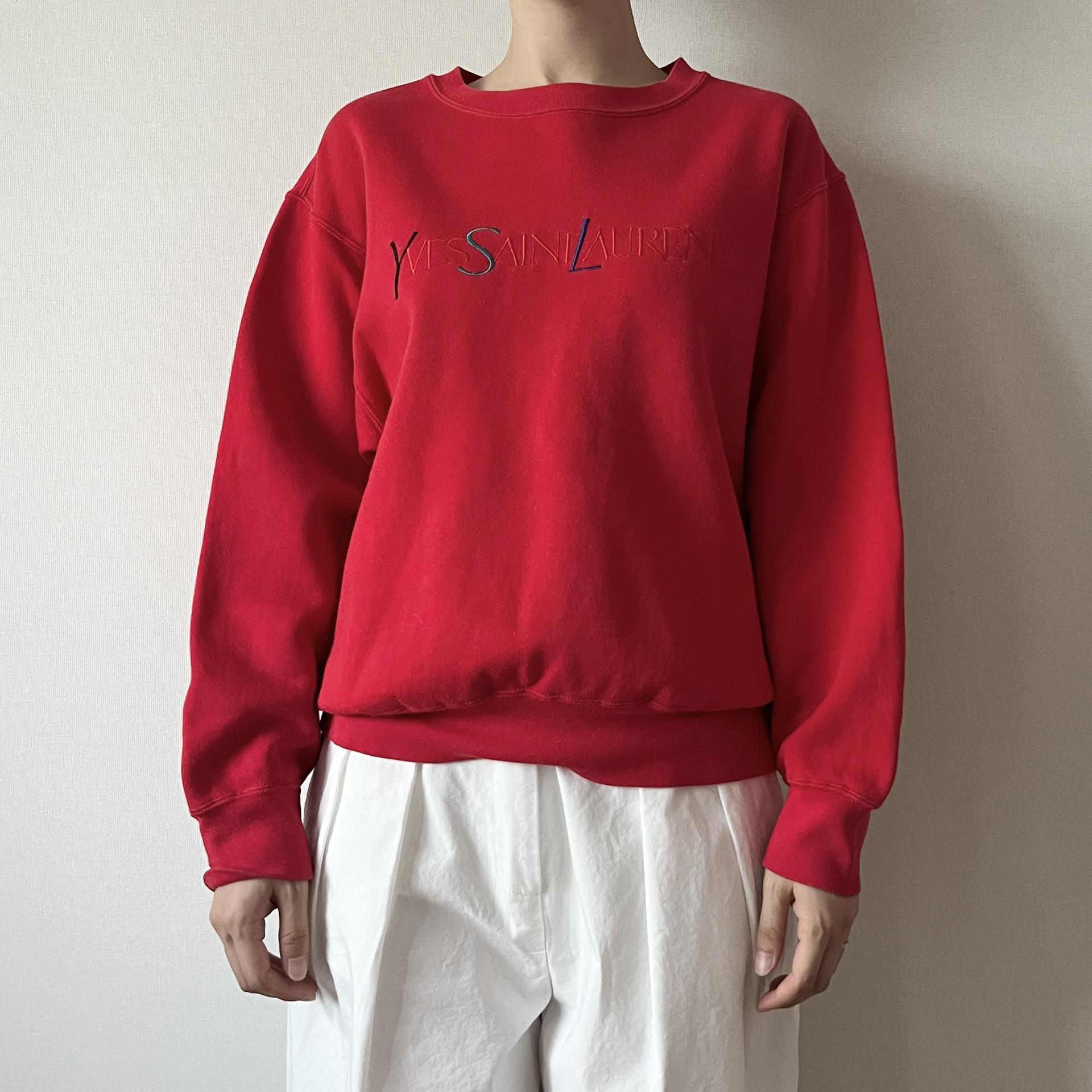 [ WOMAN ] Yves Saint Laurent 90s Old School Sweatshirt