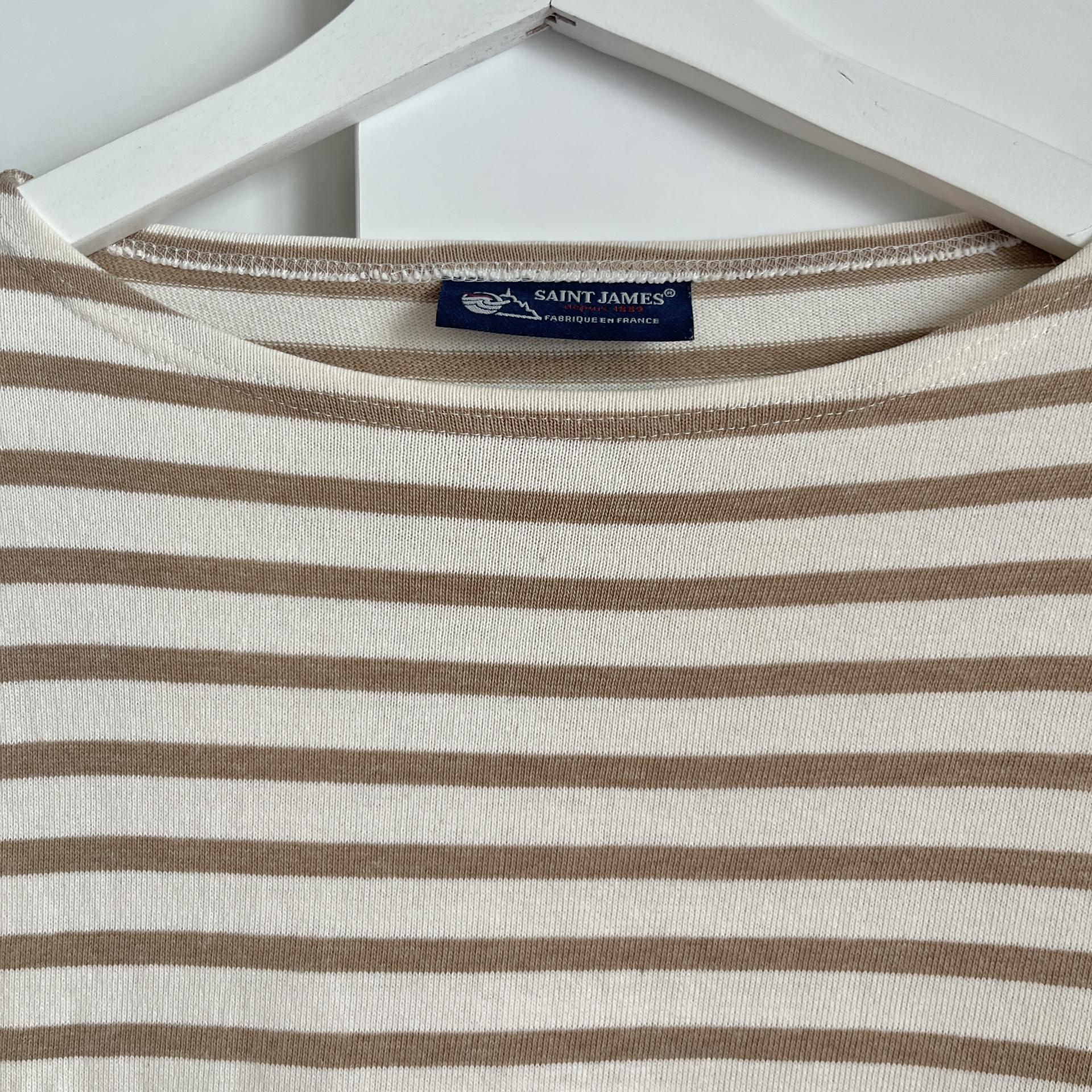 [ WOMAN ] SAINT JAMES stripe boat neck ( made in FRANCE )