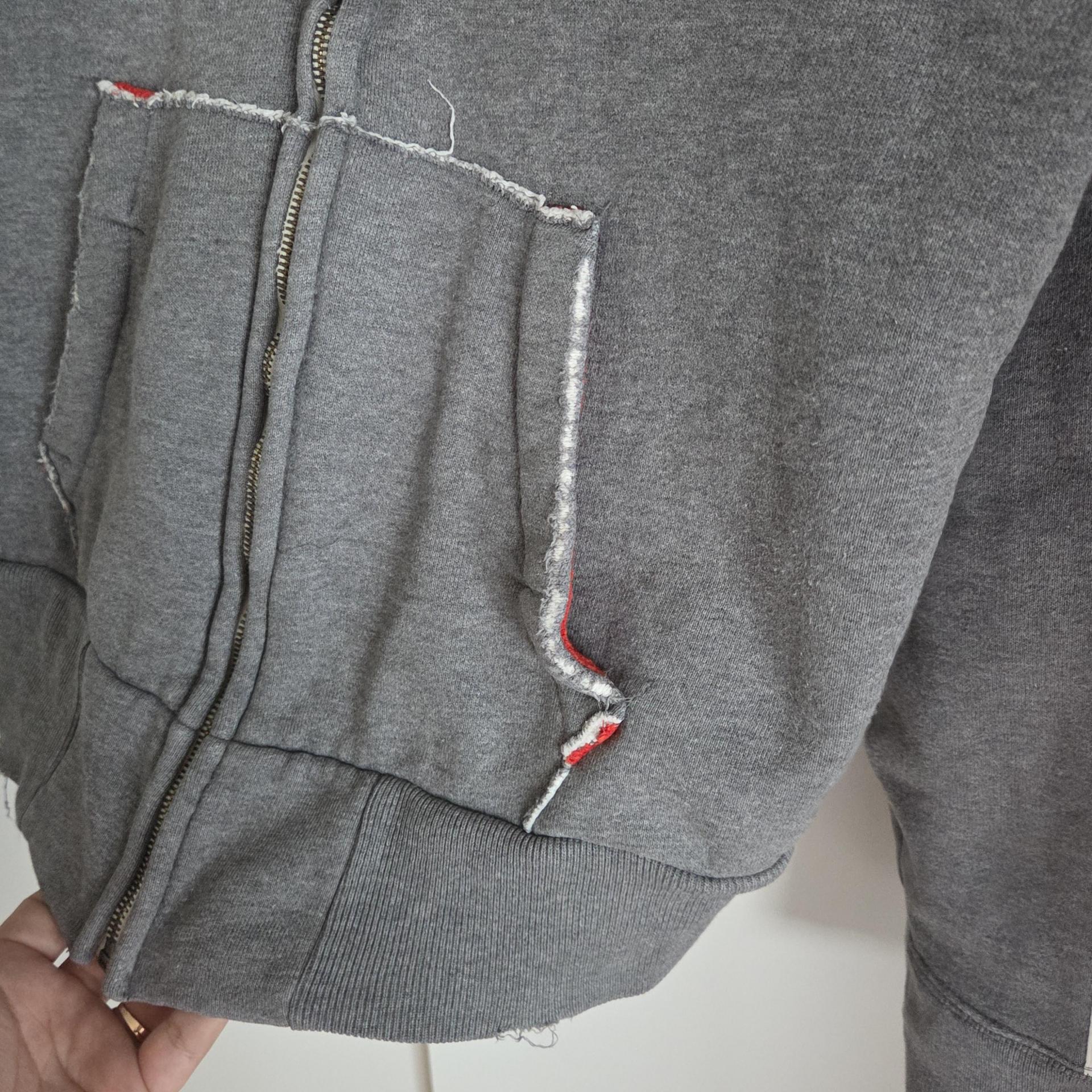 Abercrombie & Fitch Embroidered High-Neck Track Zip-Up Sweatshirt